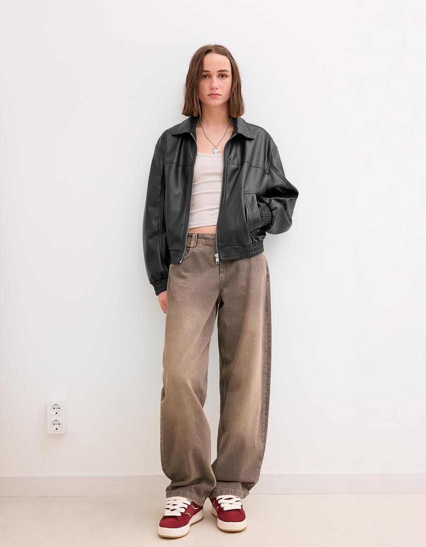 Rhea | Leather Jacket