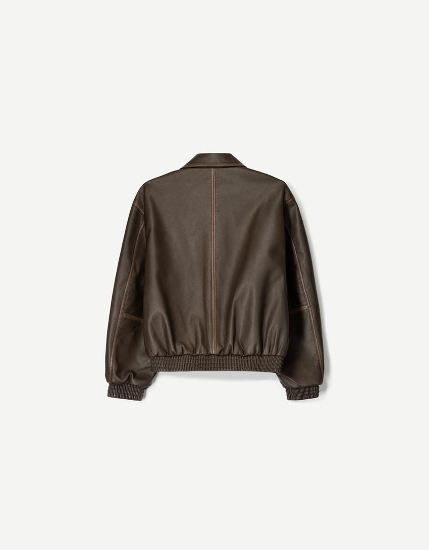 Rhea | Leather Jacket