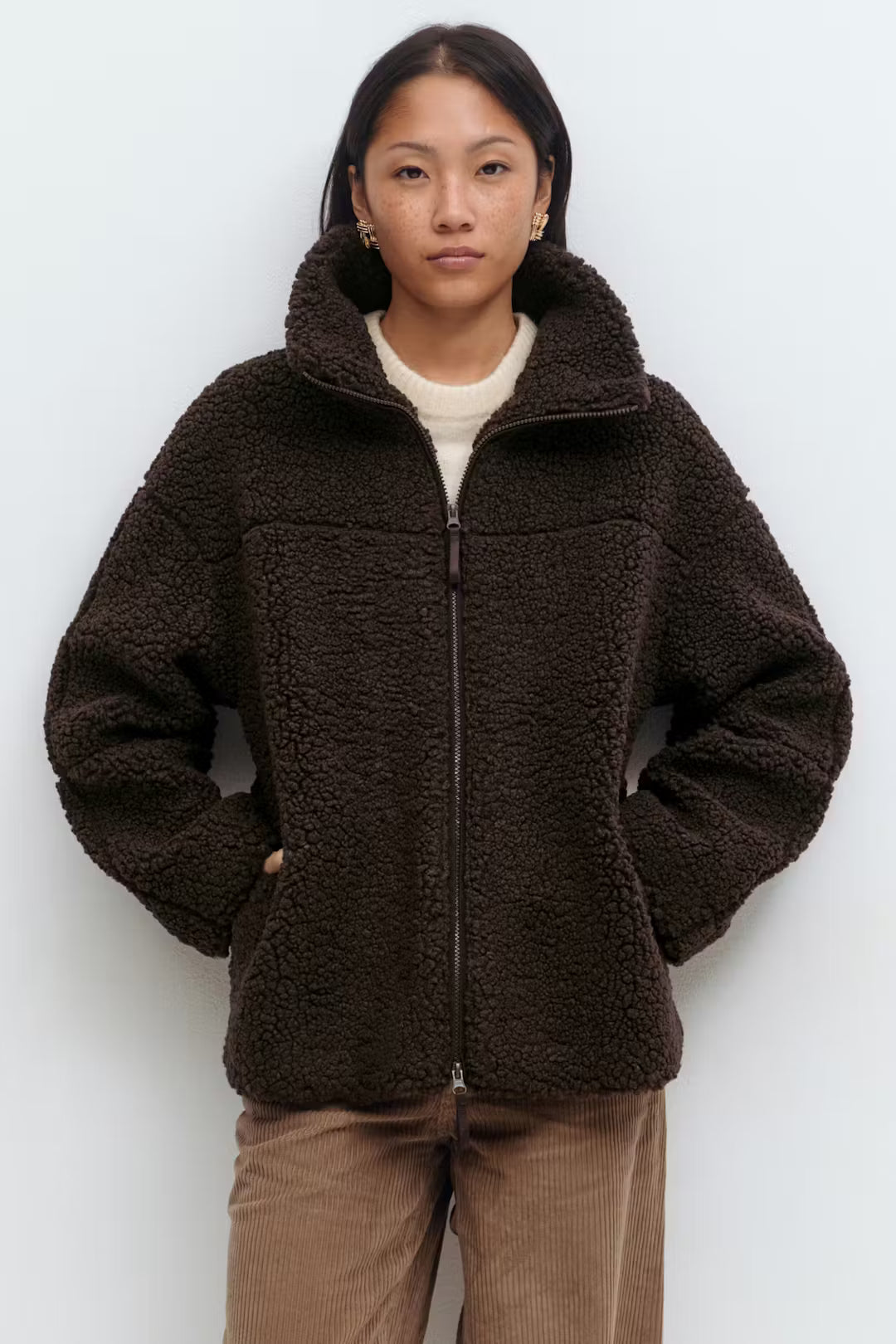 Oversized Teddy Jacket