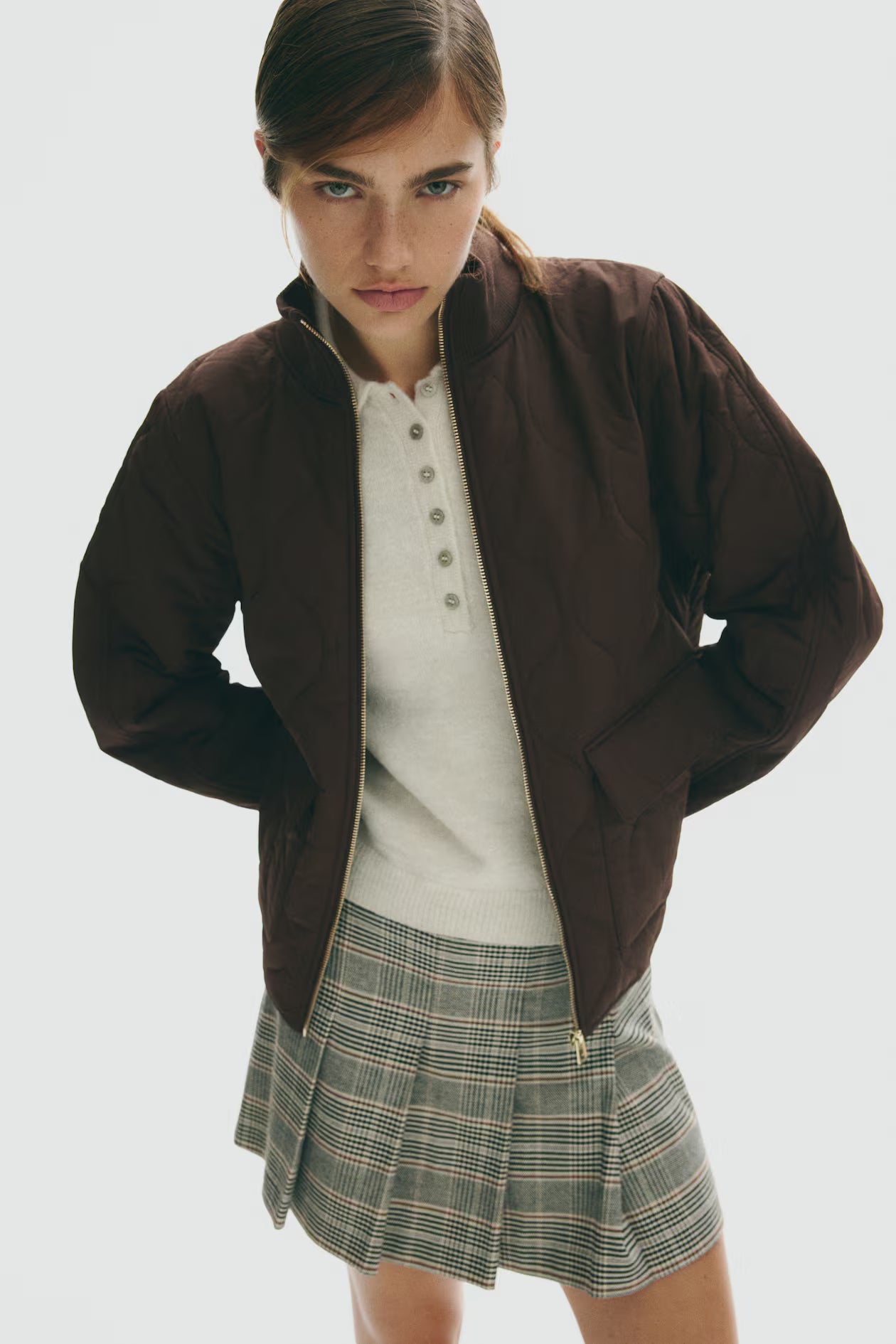 Nadia | Quilted Nylon Jacket