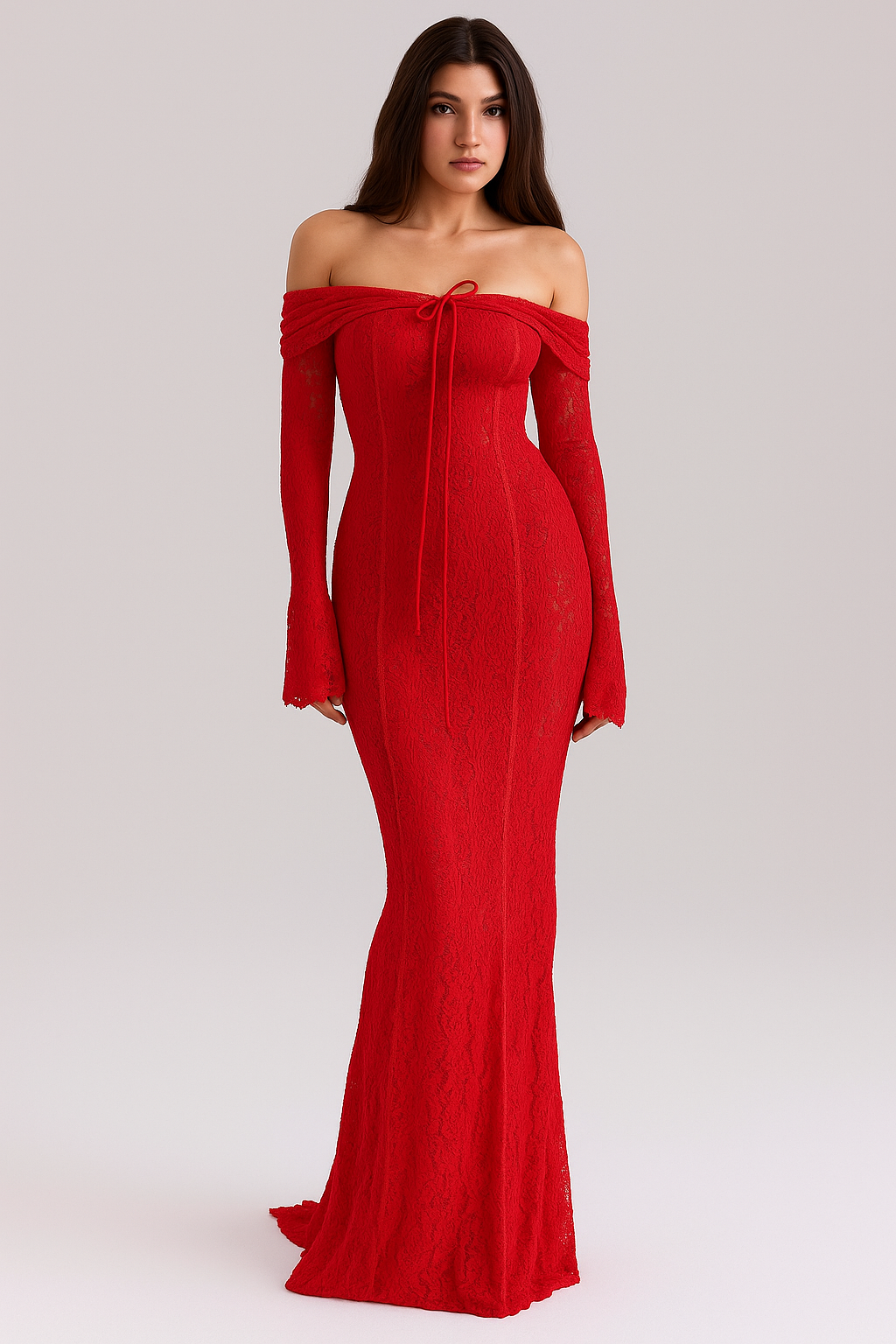 Rosalia | Elegant Lace Maxi Dress