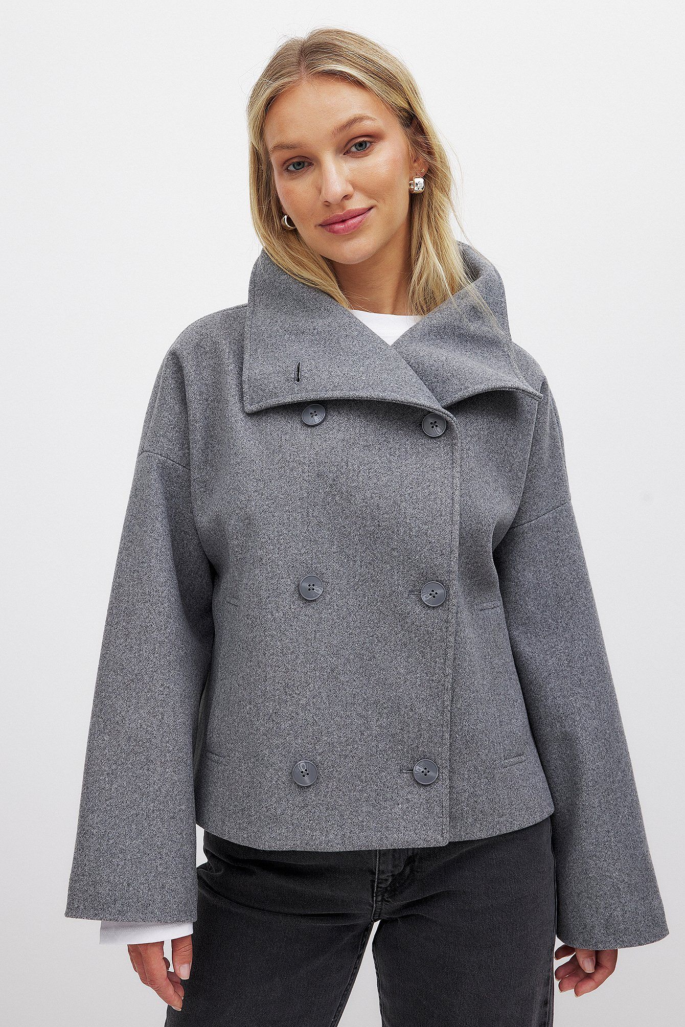 Aveline Wool Blend Coat