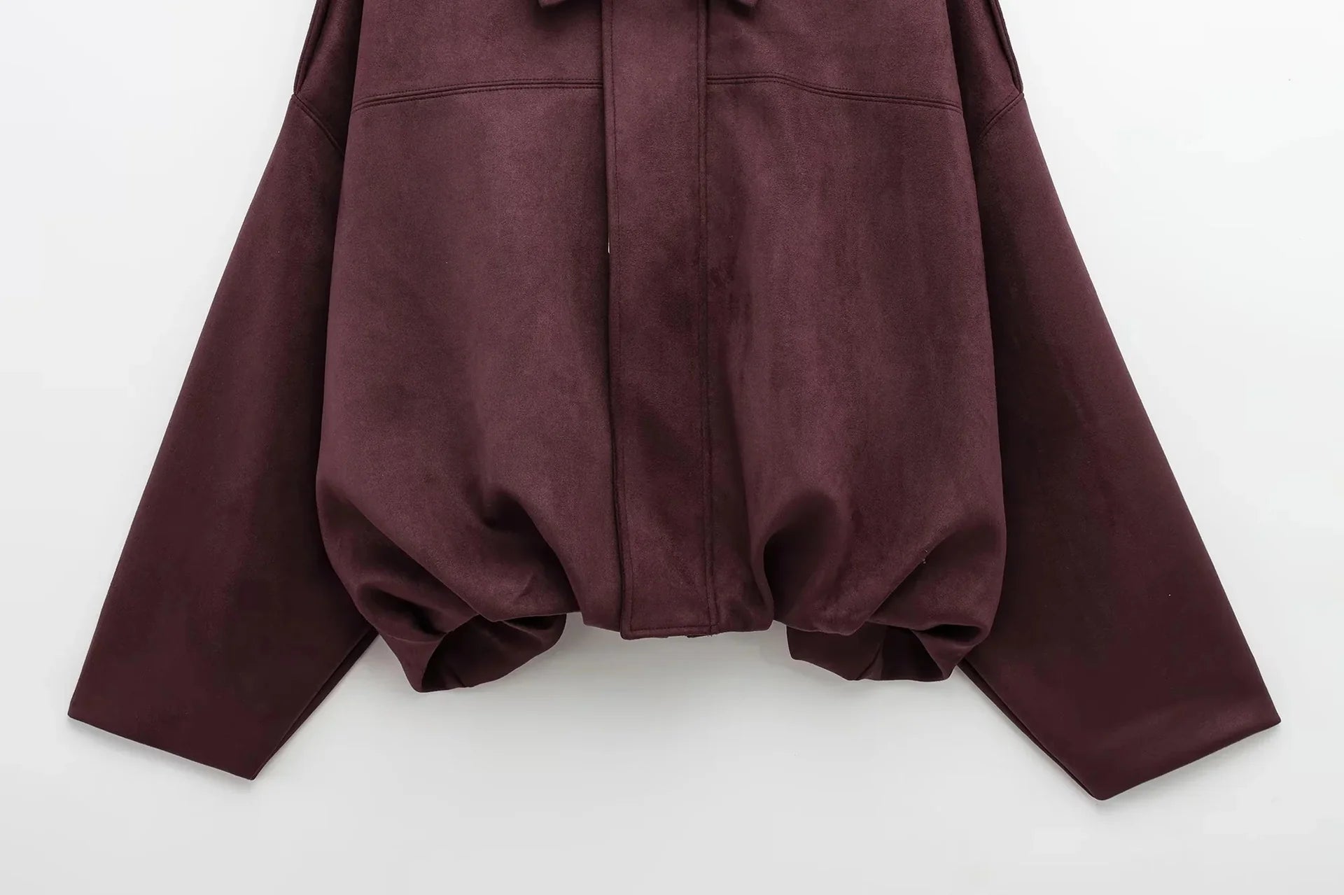 Suede Effect Jacket