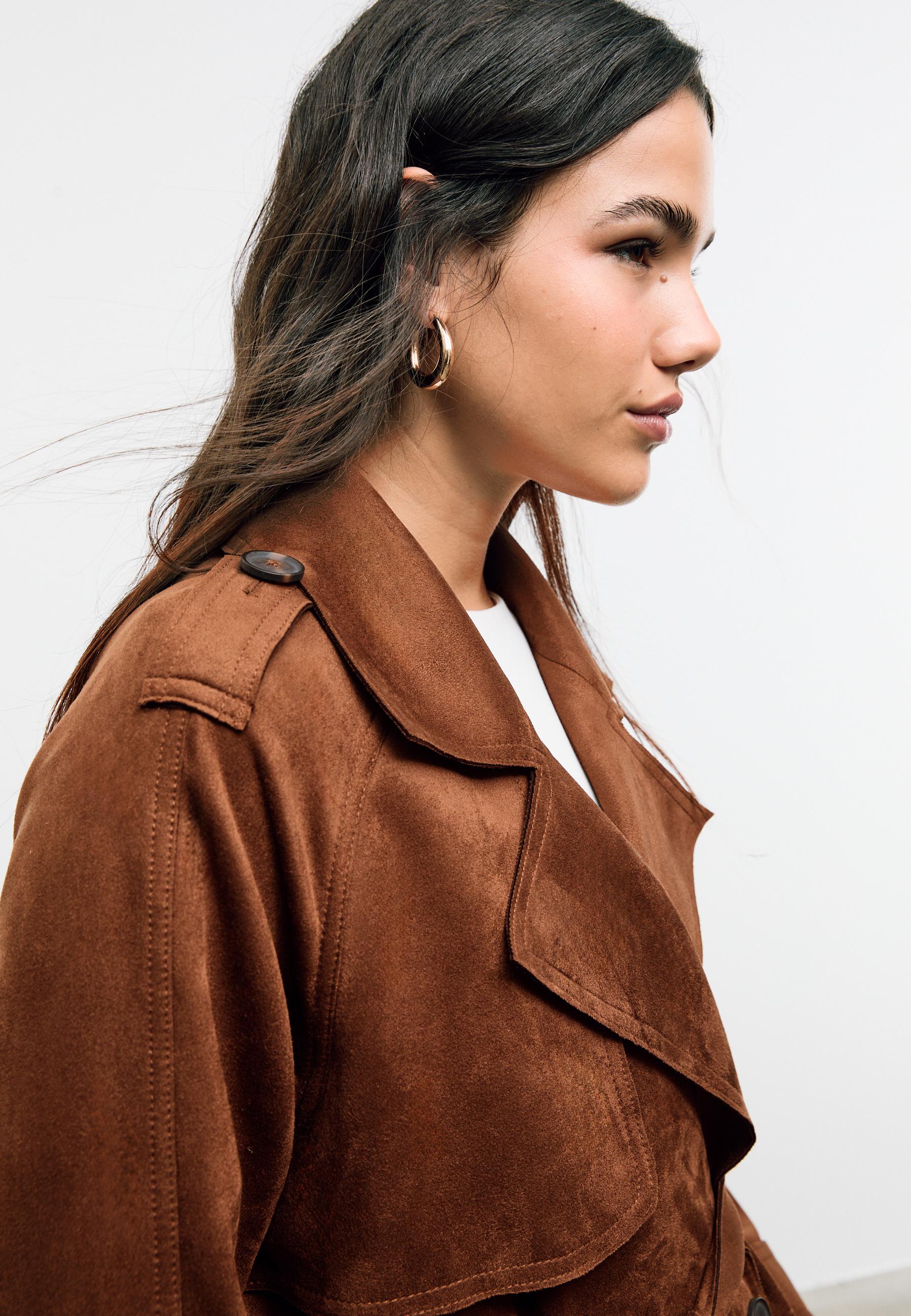 Renée | Classic Belted Trench