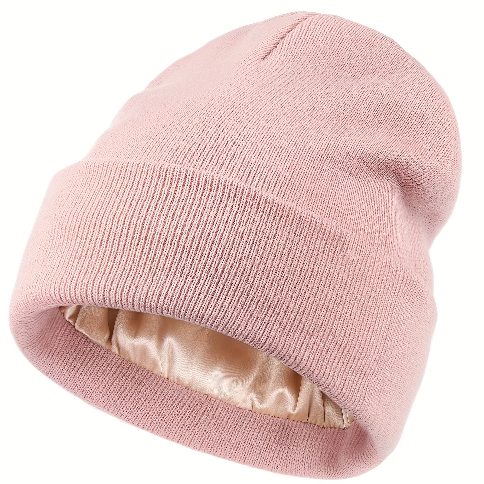 Luna | Satin-Lined Knitted Beanie