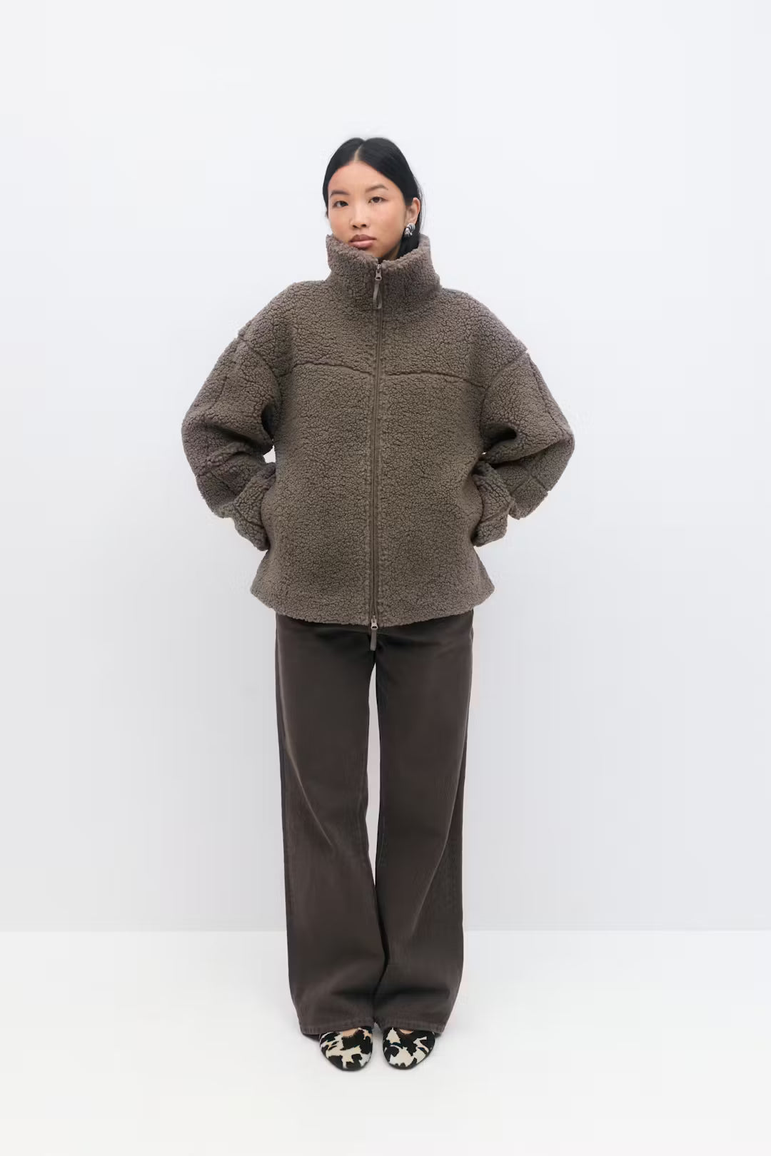 Oversized Teddy Jacket