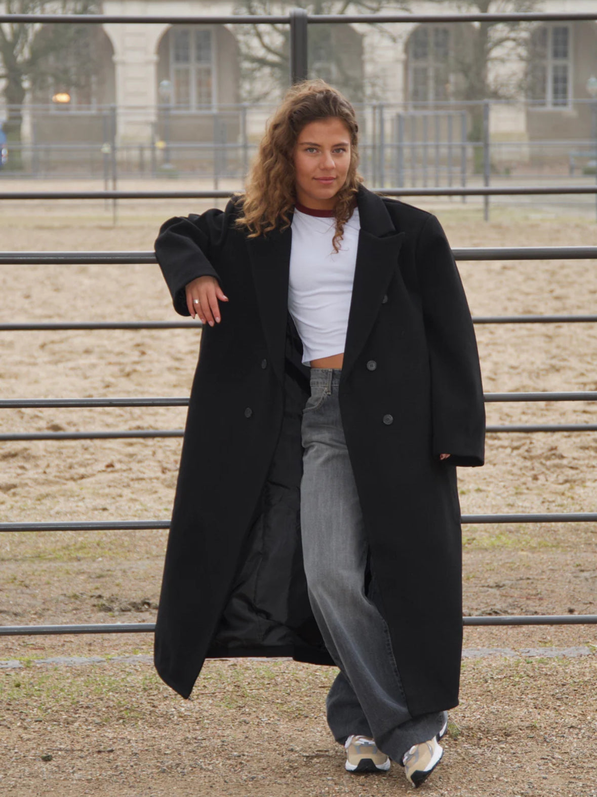 Elara | Wool Blend Coat