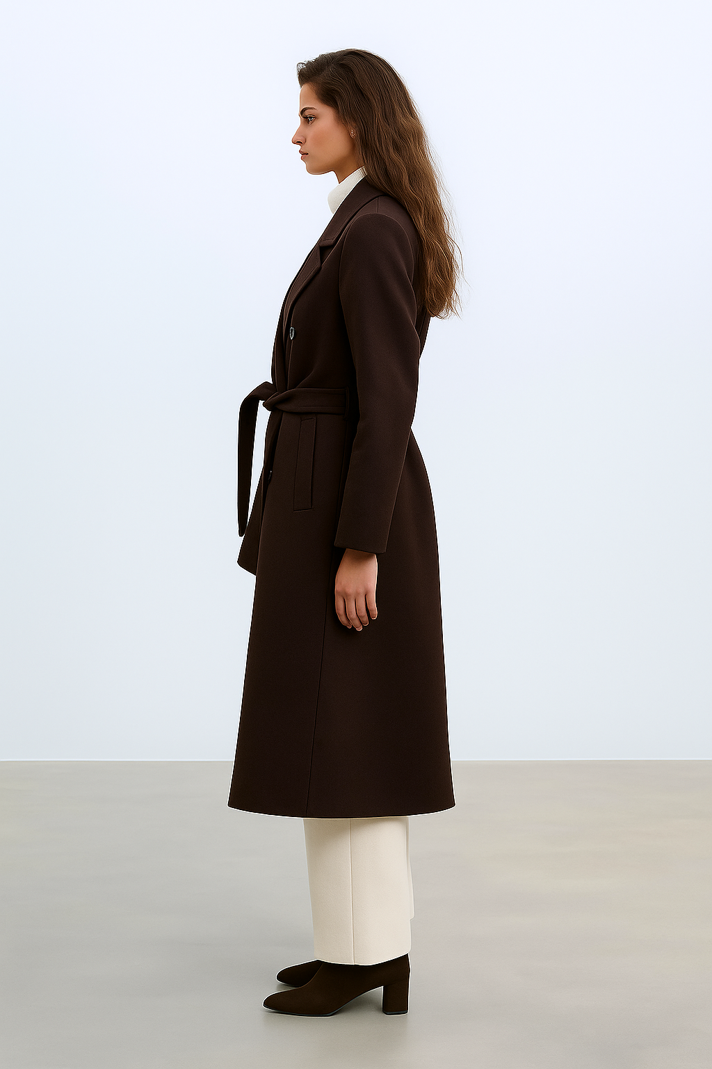 Elara | Wool Blend Coat