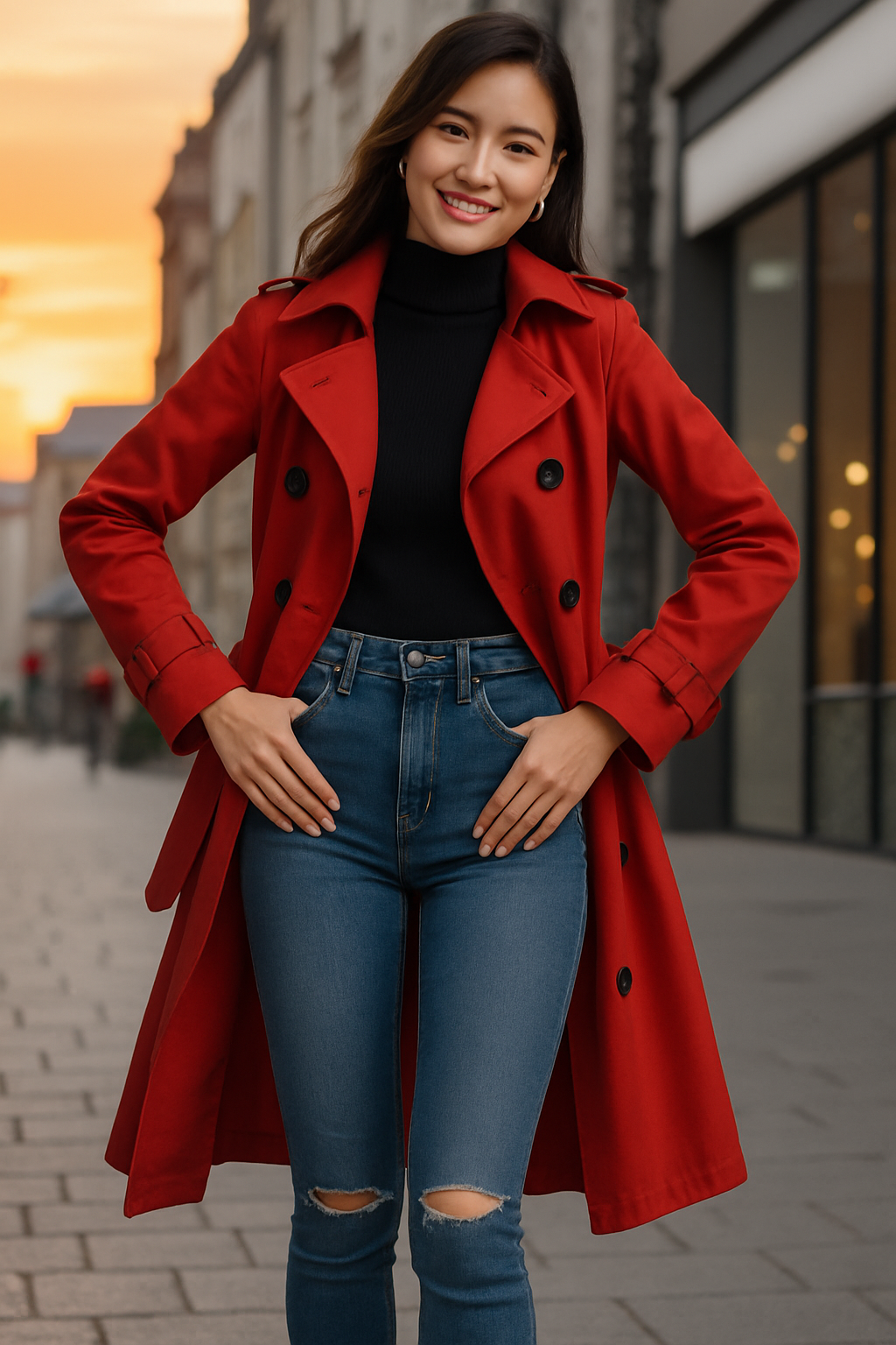 Danielle | Classic Trench Coat