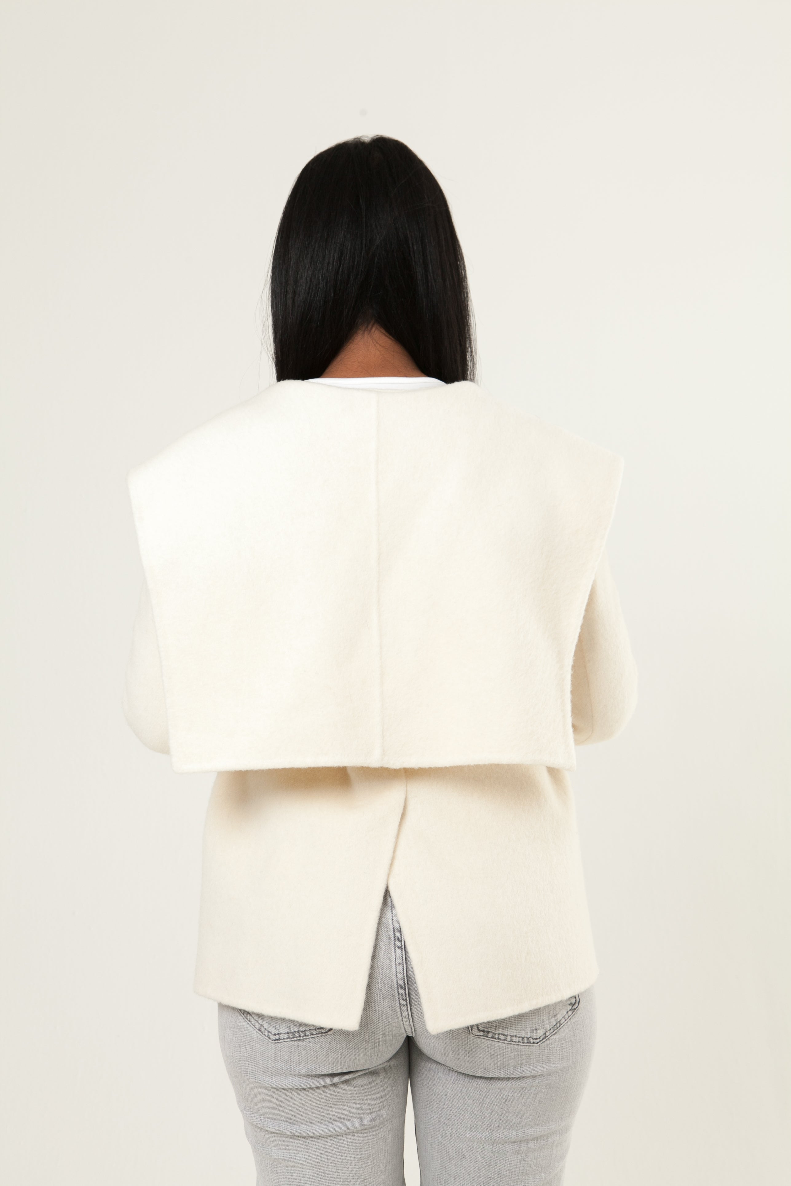 Double-Woven Wool Coat