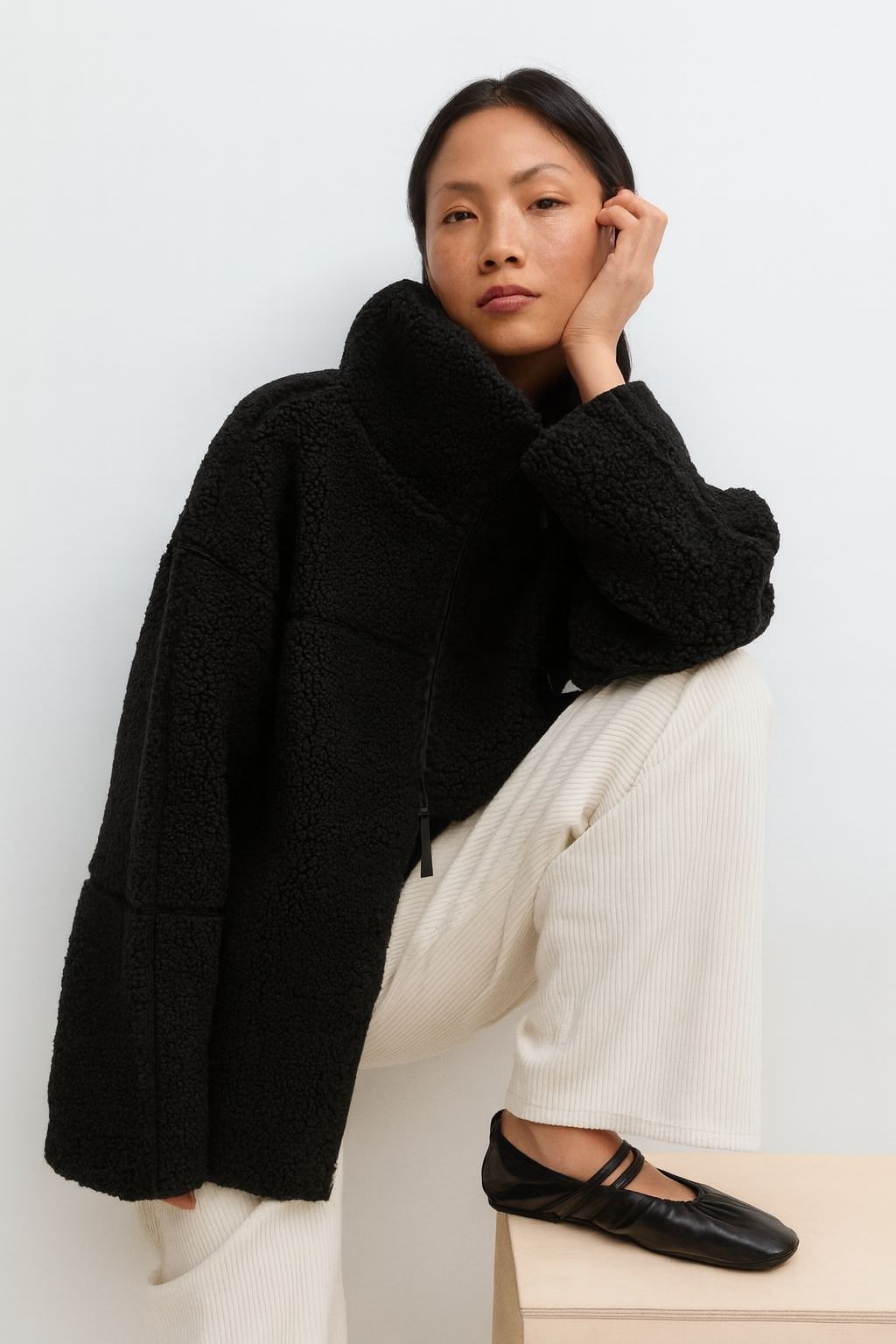 Oversized Teddy Jacket