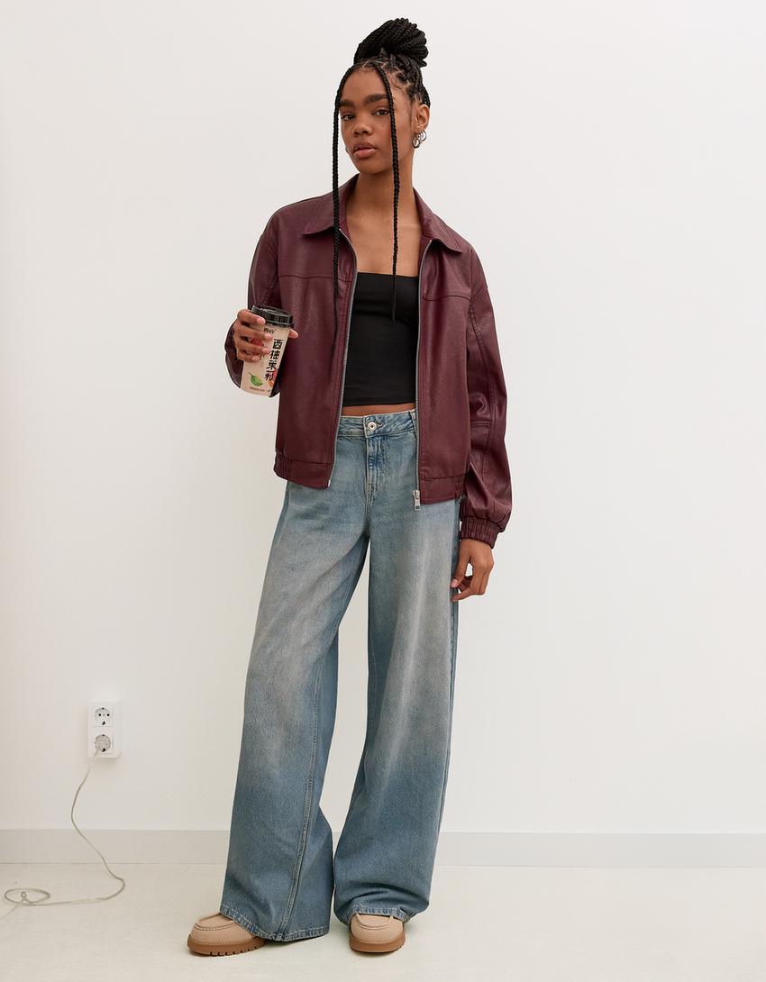 Rhea | Leather Jacket