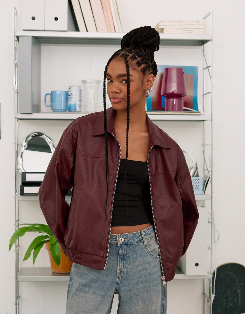 Rhea | Leather Jacket