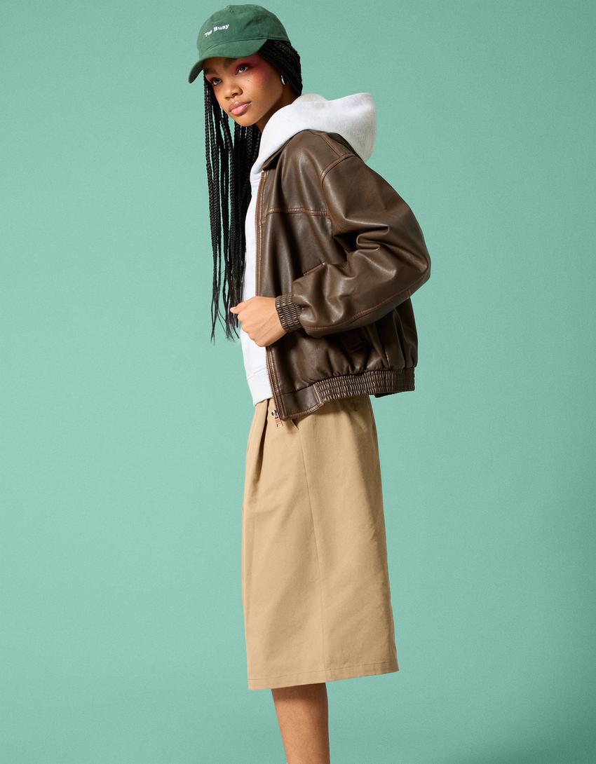 Rhea | Leather Jacket