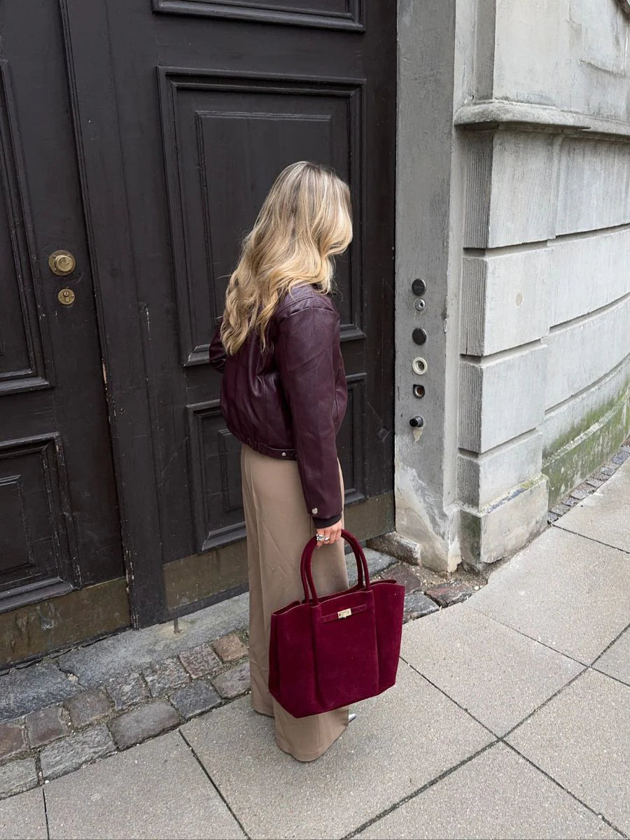Lily | Suede Shoulder Bag