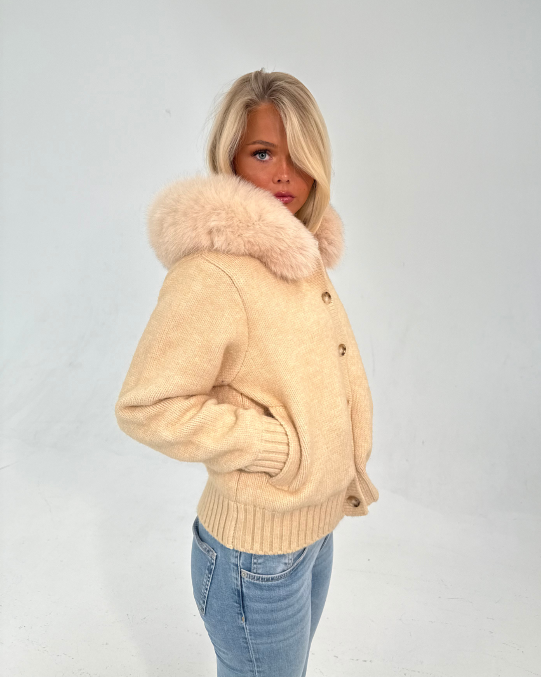 Cozy Chic Jacket - Beige