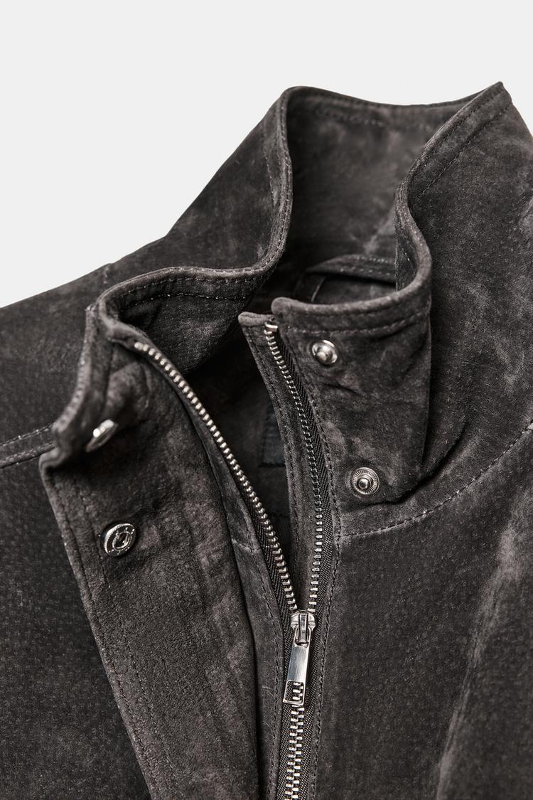 Suede Leather Jacket