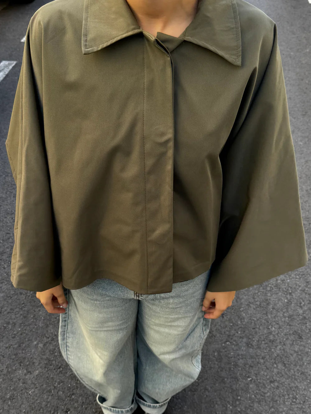 Oversized Cape Coat