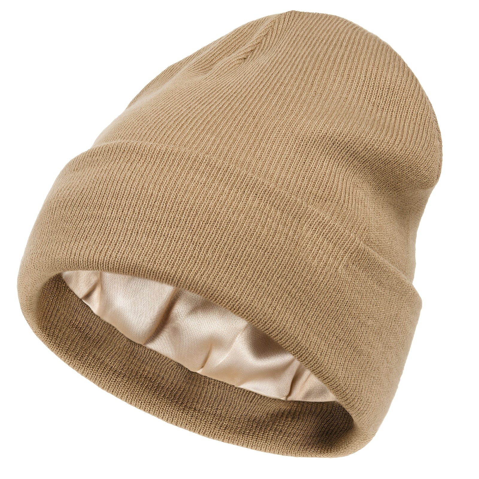 Luna | Satin-Lined Knitted Beanie