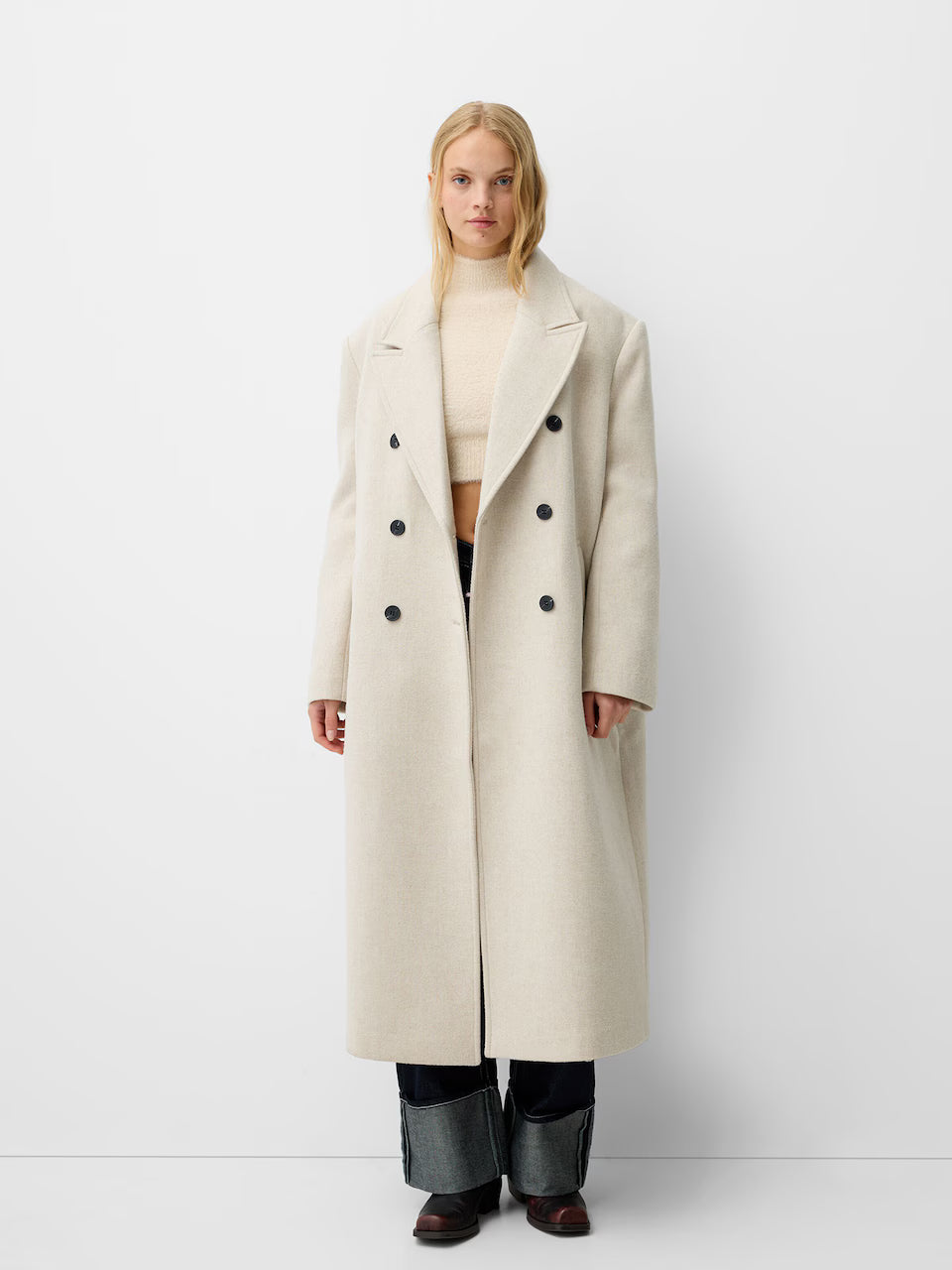 Elara | Wool Blend Coat