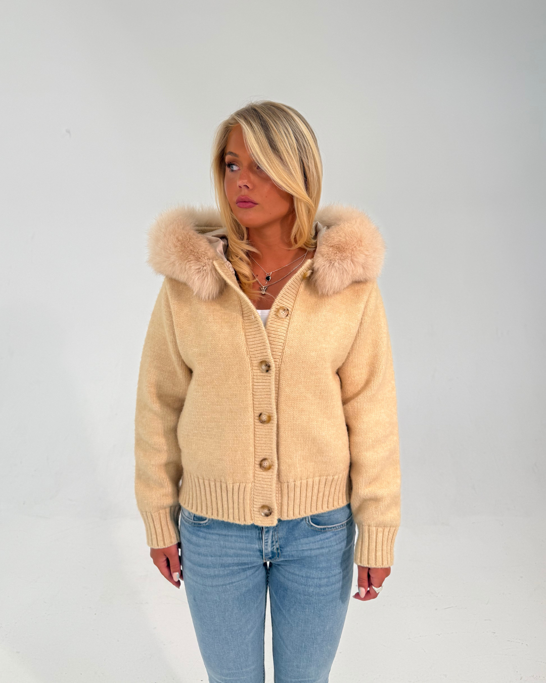 Cozy Chic Jacket - Beige