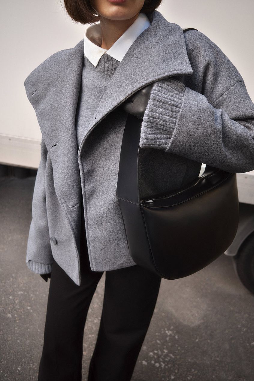 Aveline Wool Blend Coat