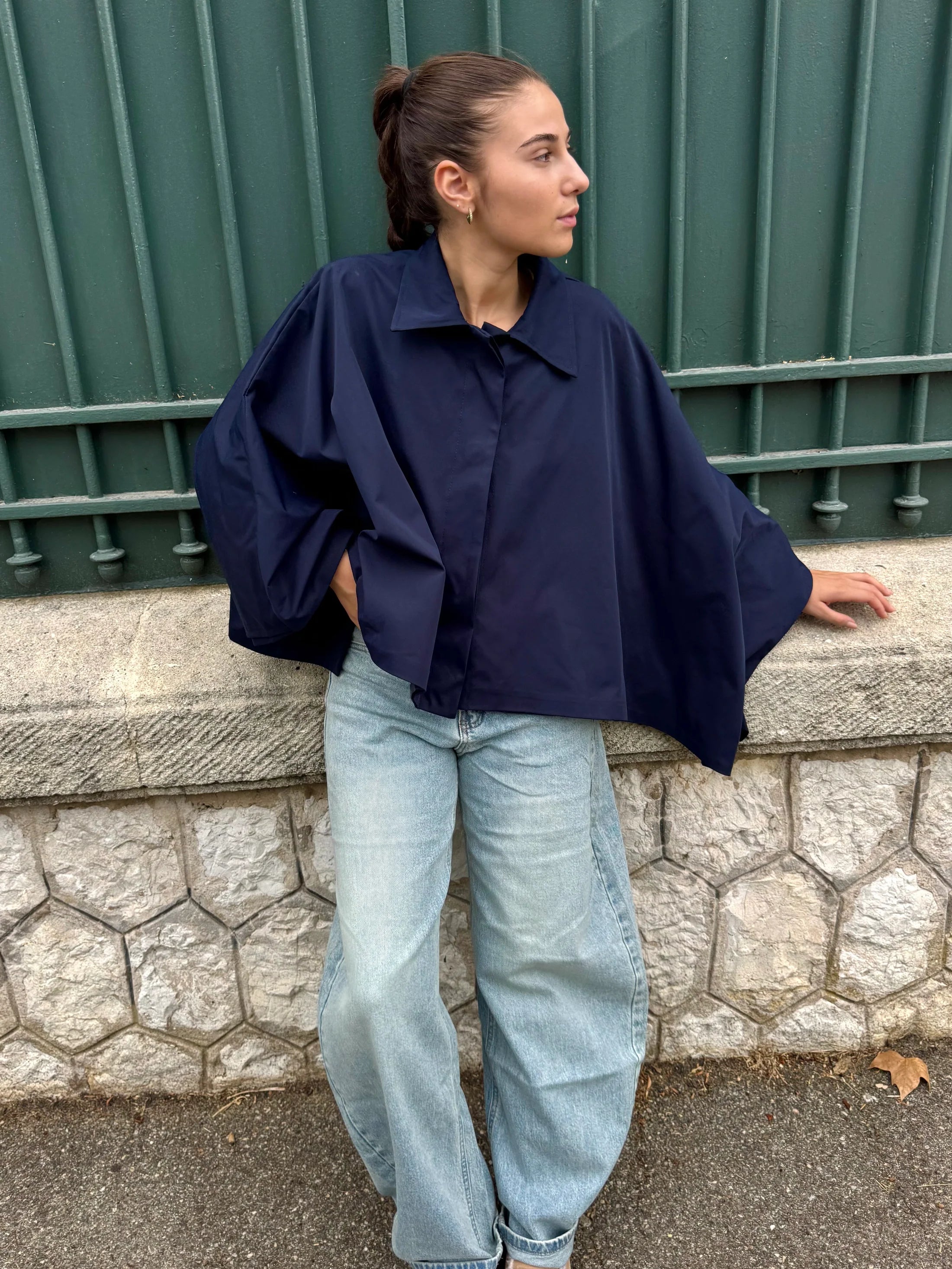 Oversized Cape Coat