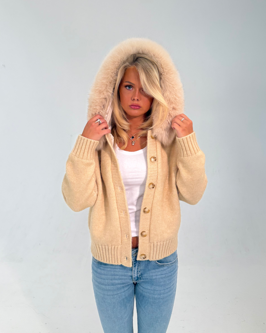 Cozy Chic Jacket - Beige