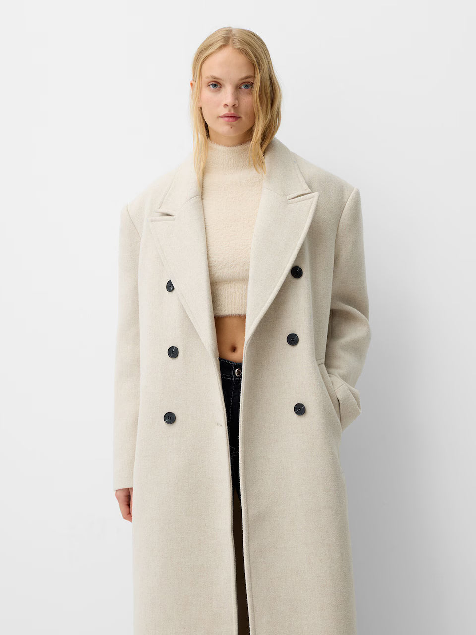 Elara | Wool Blend Coat