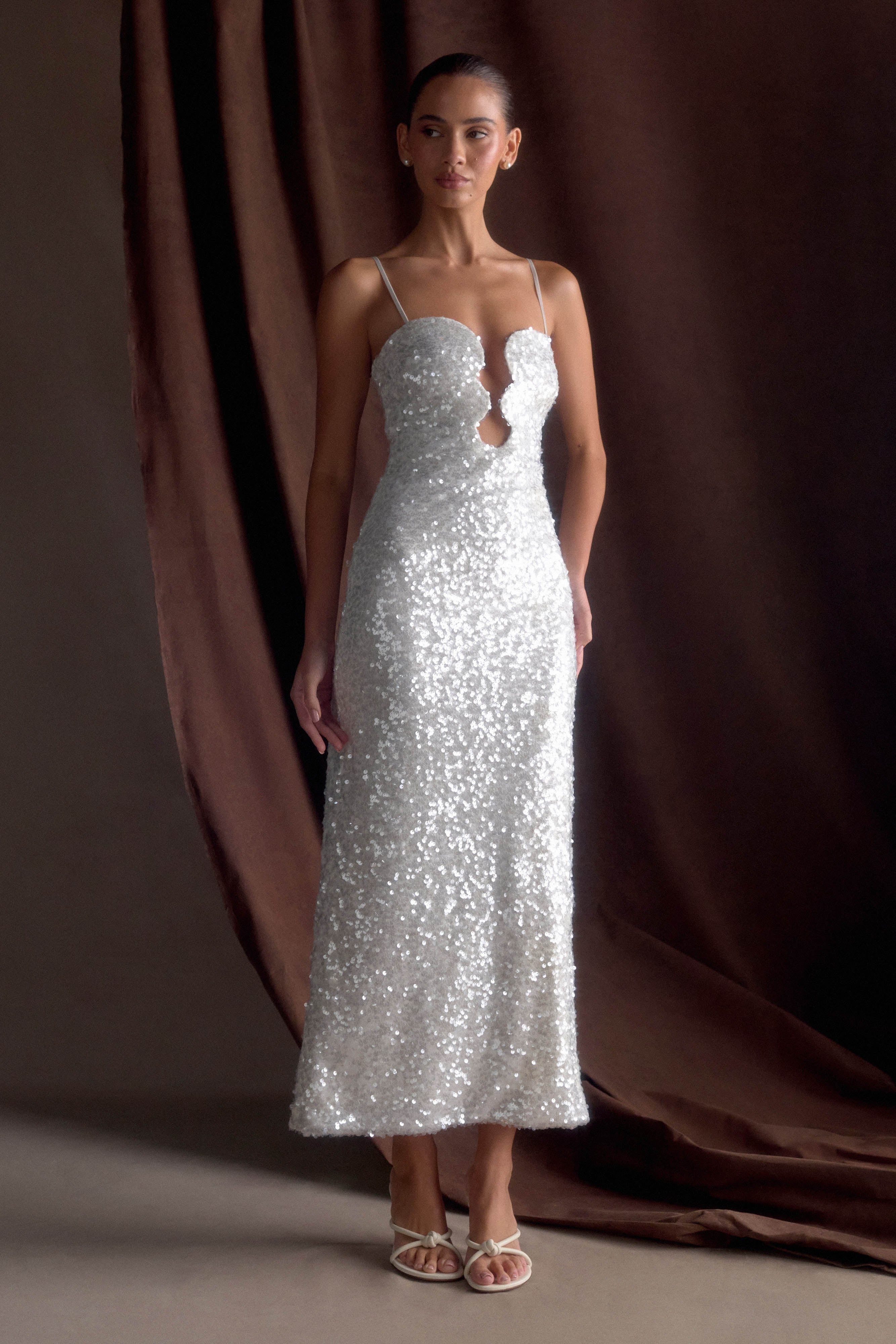 Anoush Sequin Maxi Dress