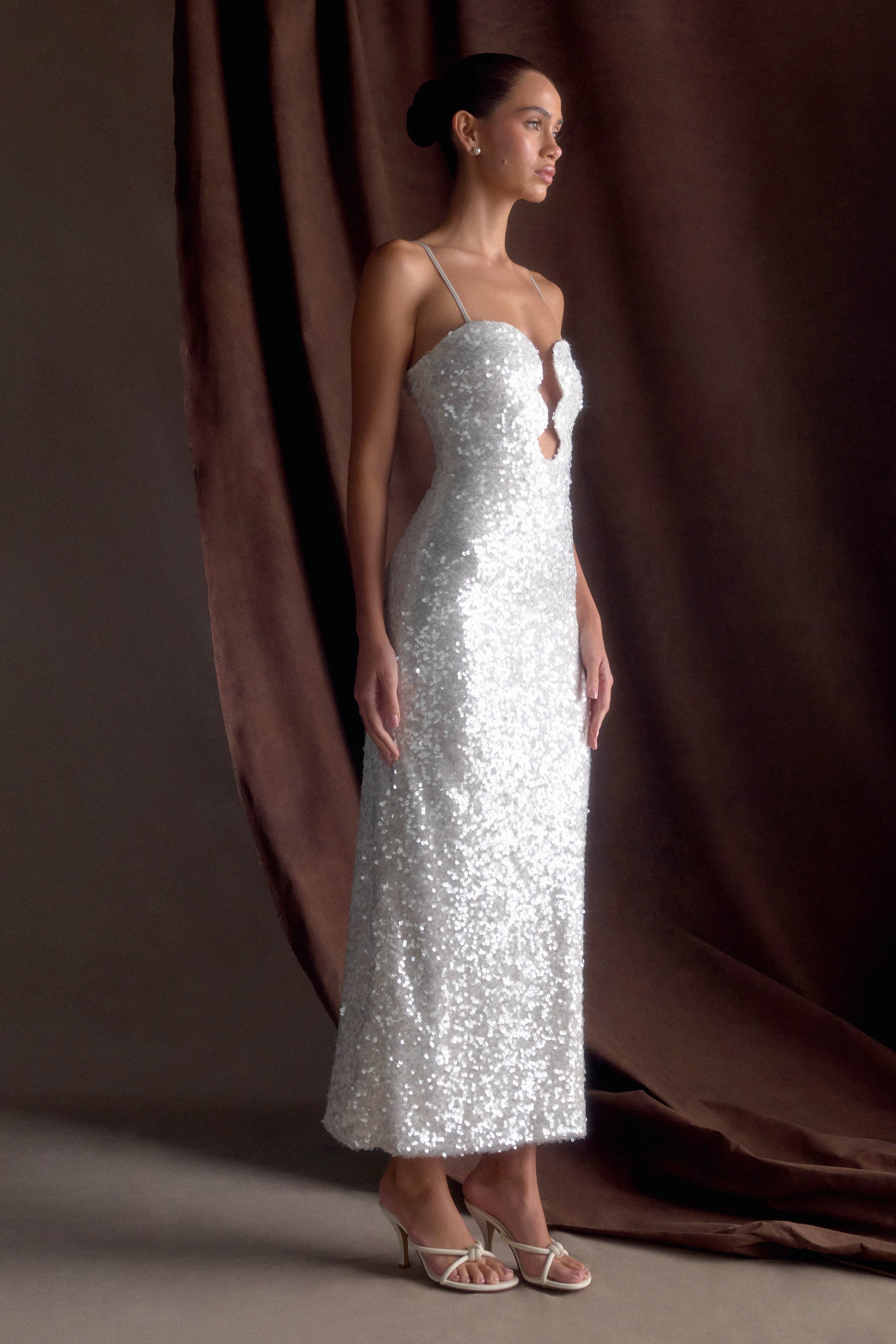 Anoush Sequin Maxi Dress