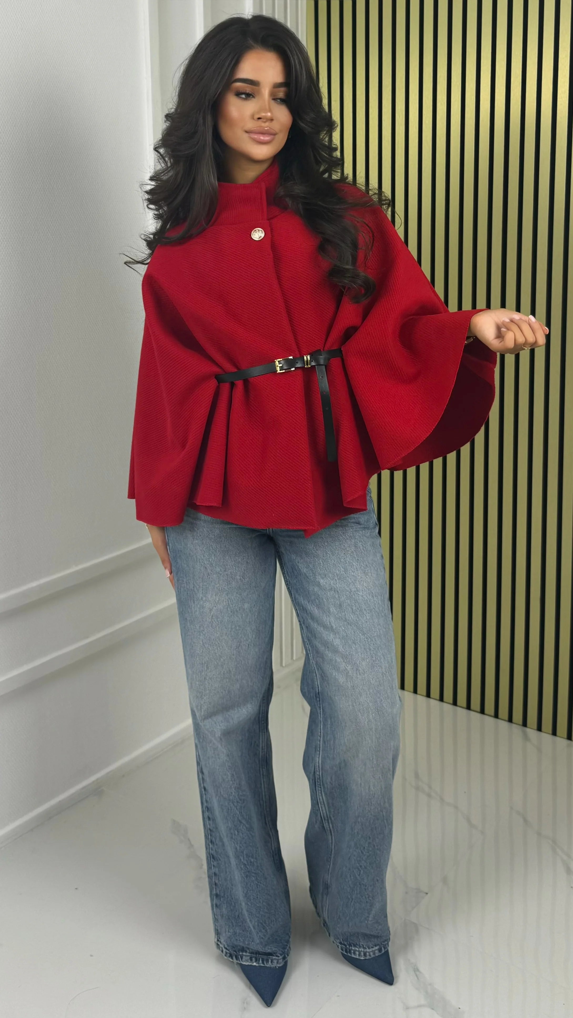 The Aria Cape Coat