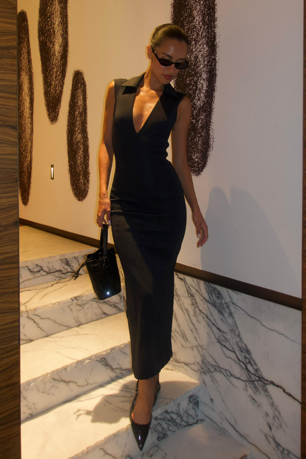 Keagan Sleeveless Midi Dress