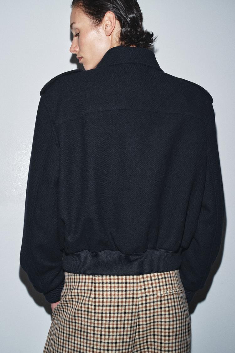 Livia | Wool Zip Jacket