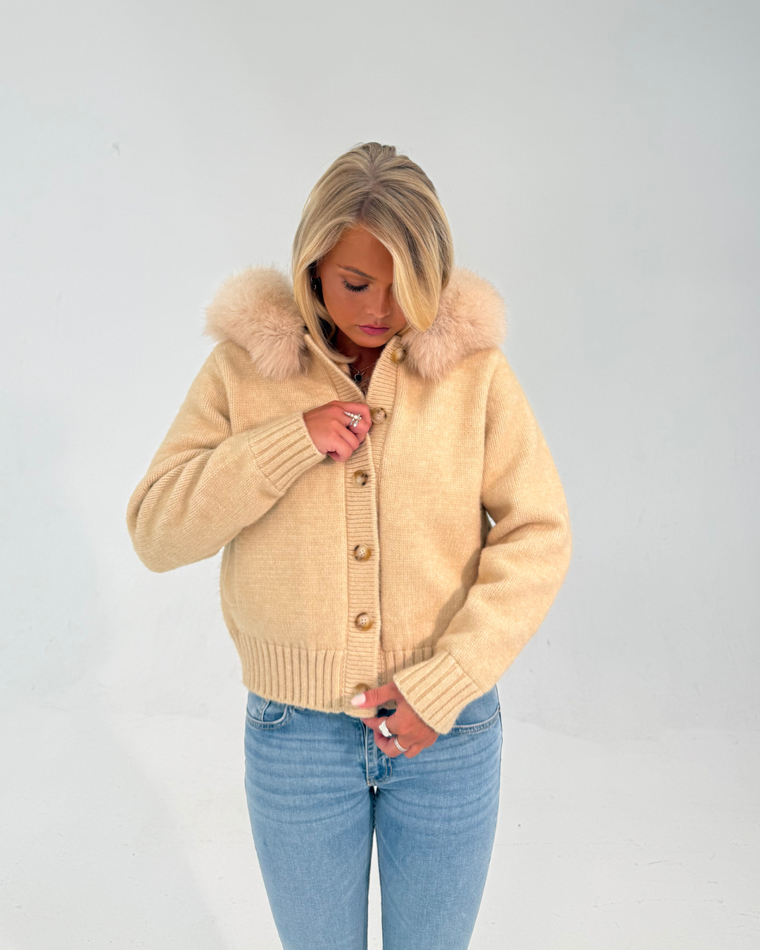 Cozy Chic Jacket - Beige