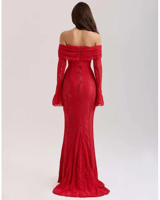 Rosalia | Elegant Lace Maxi Dress