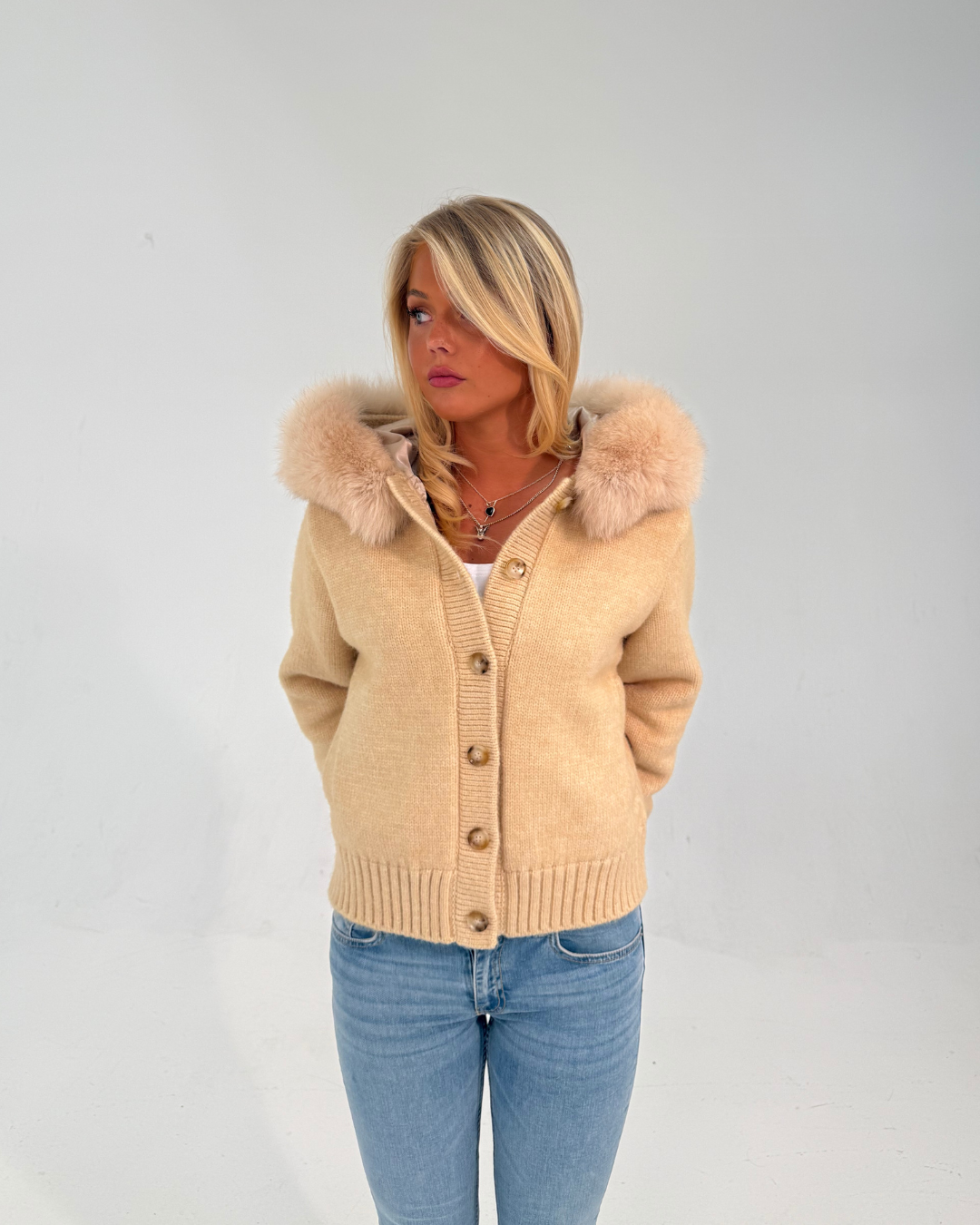 Cozy Chic Jacket - Beige