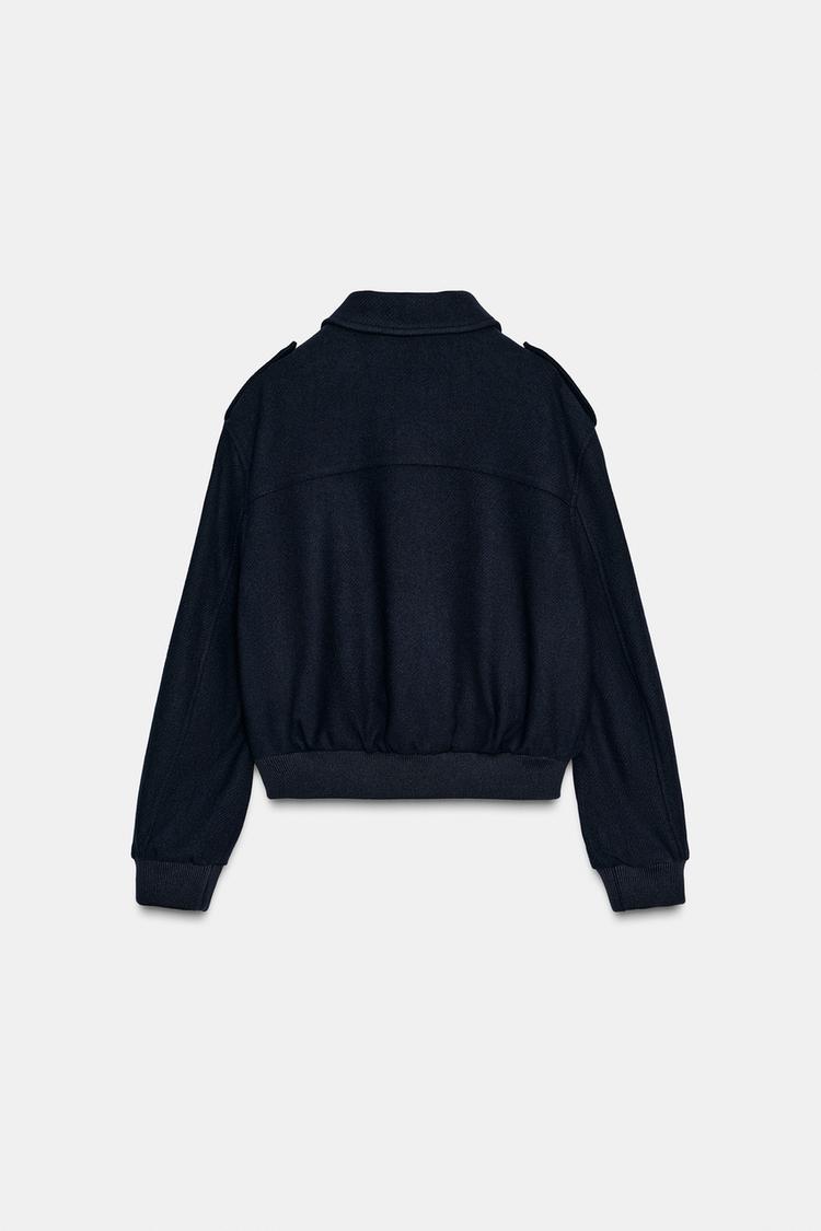 Livia | Wool Zip Jacket