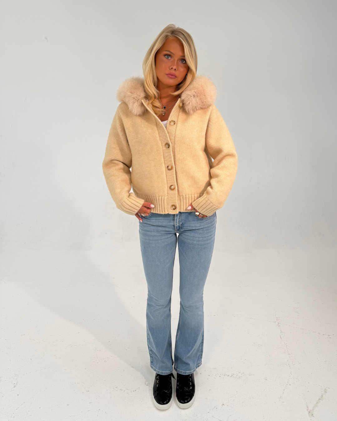 Cozy Chic Jacket - Beige