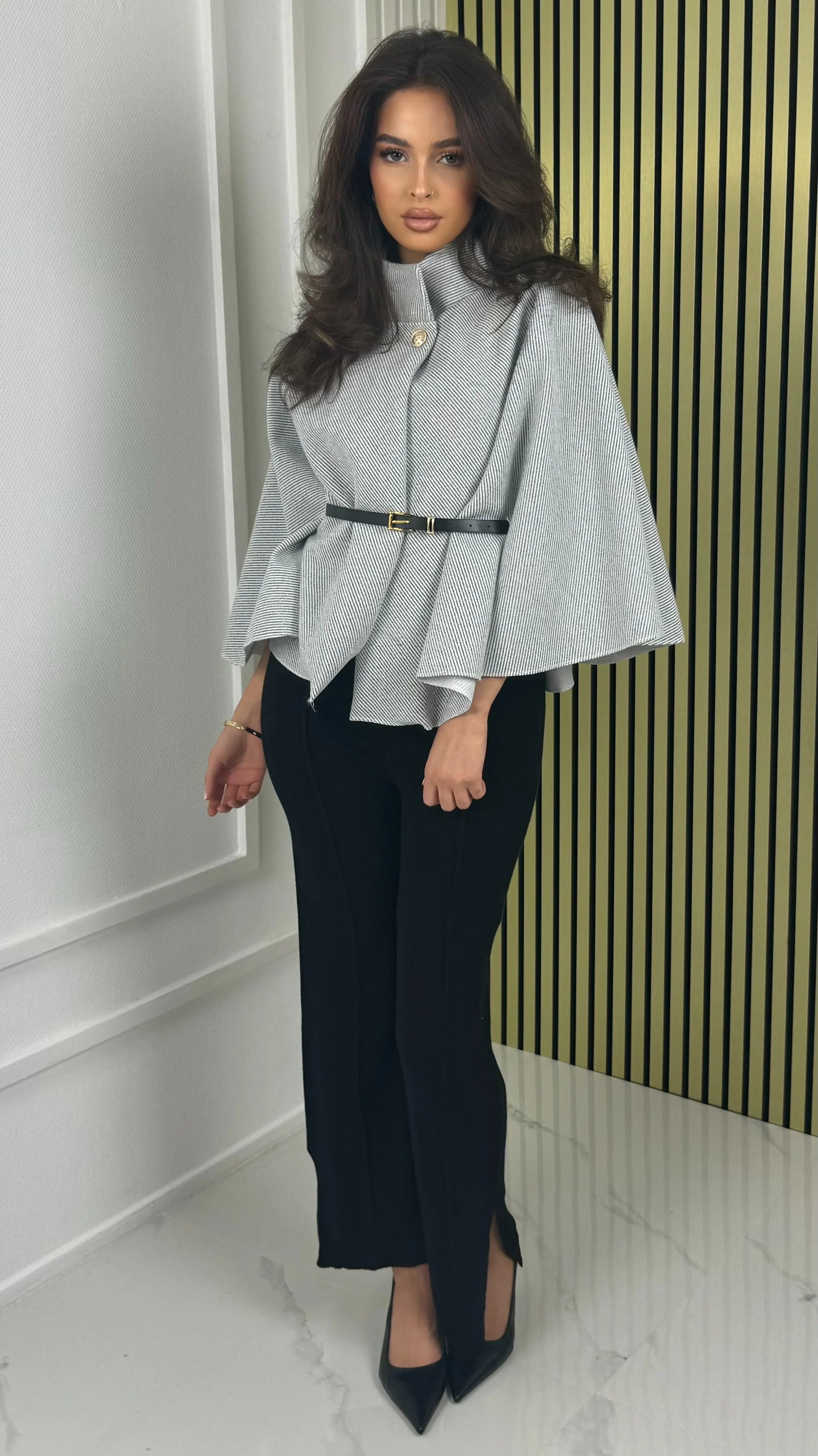 The Aria Cape Coat