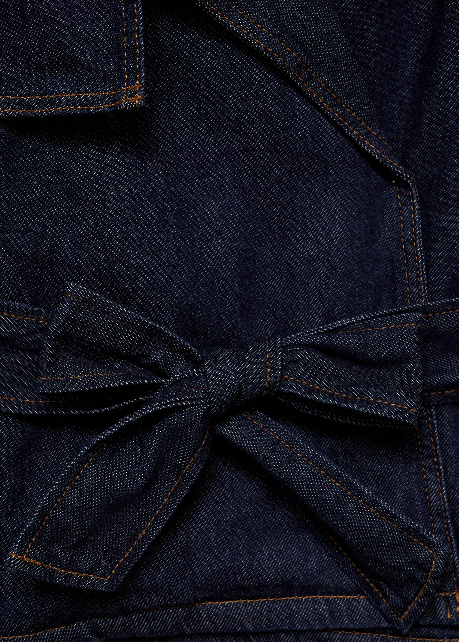 Elegant Belted Denim Jacket