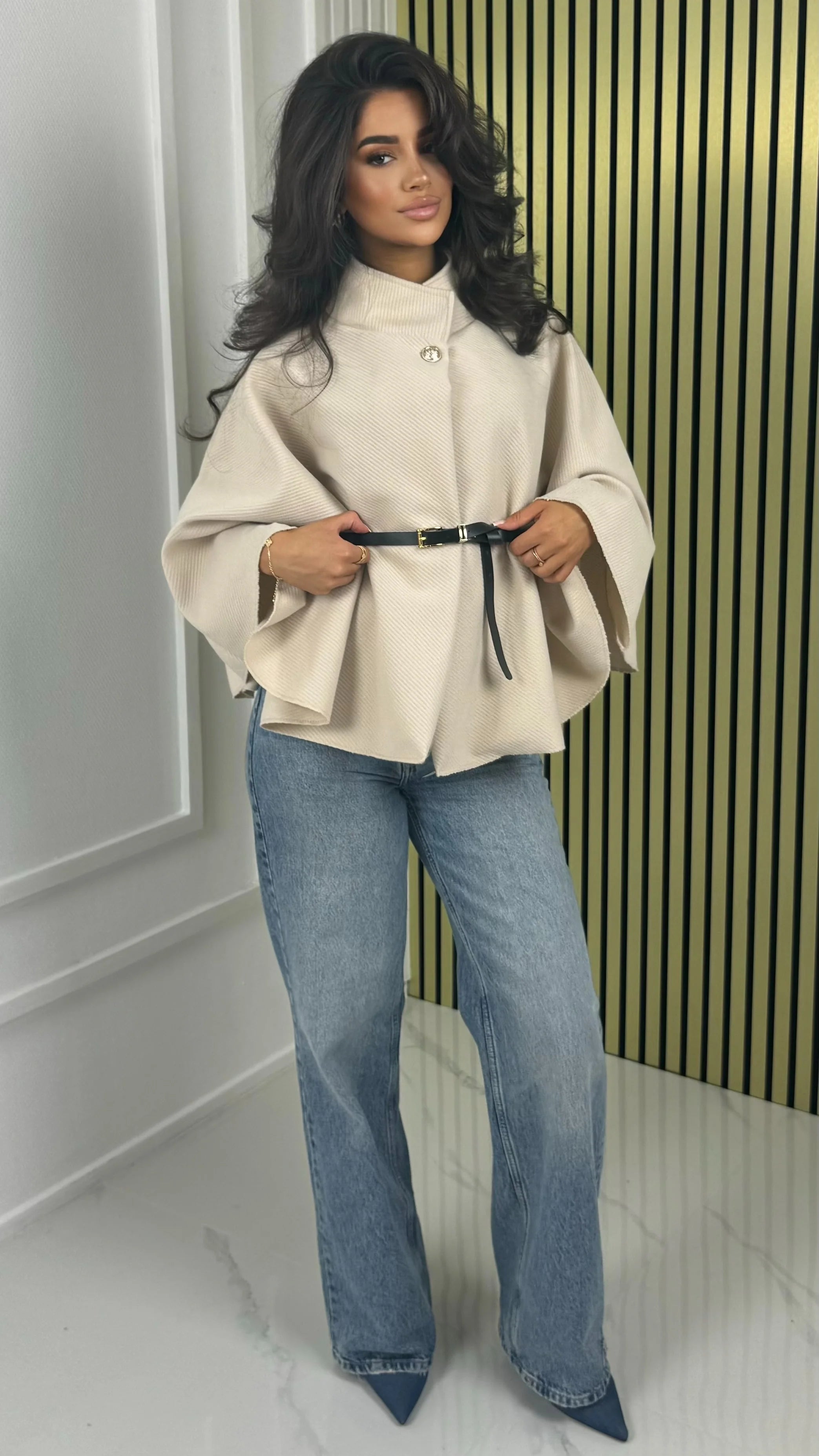 The Aria Cape Coat
