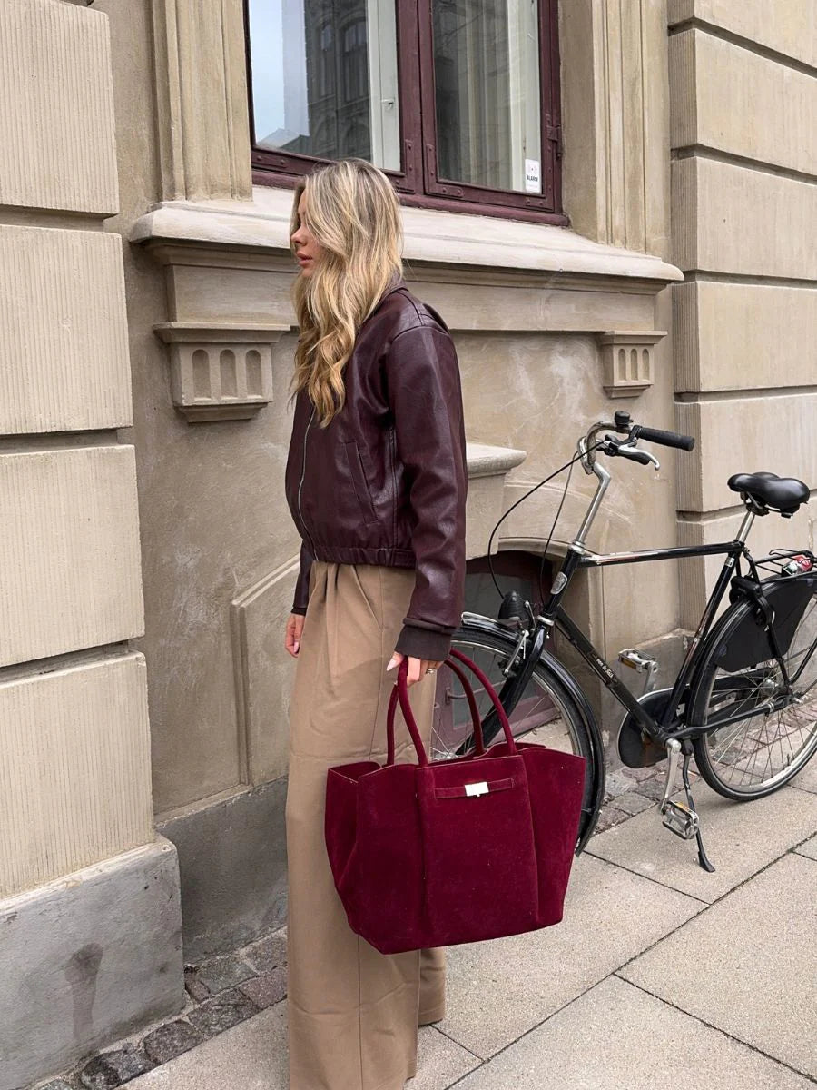 Lily | Suede Shoulder Bag