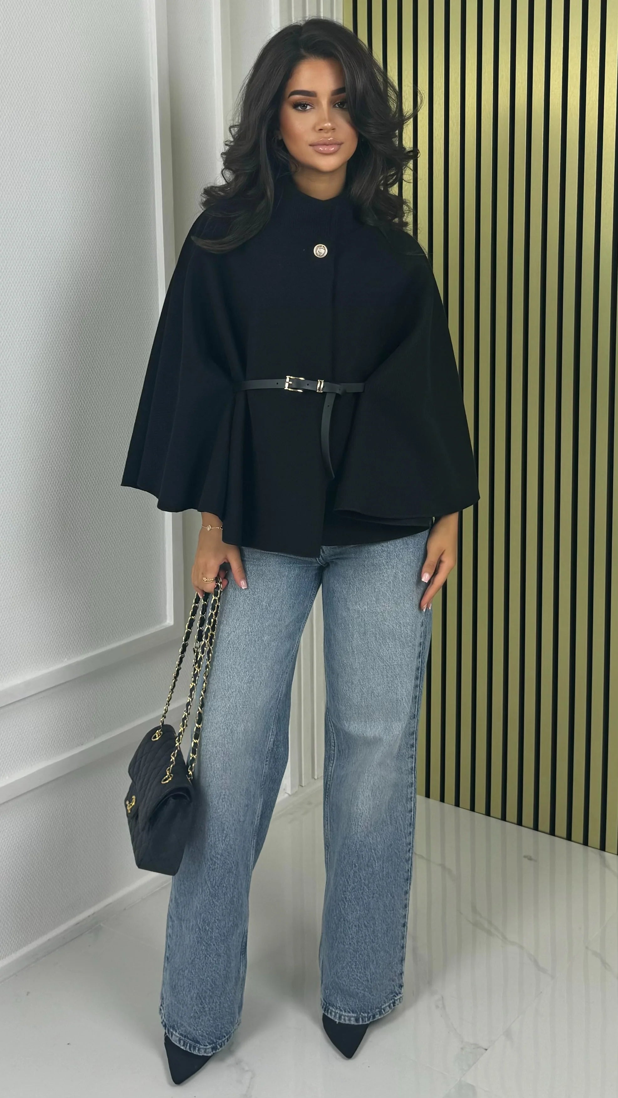 The Aria Cape Coat
