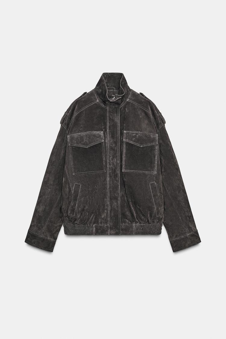 Suede Leather Jacket