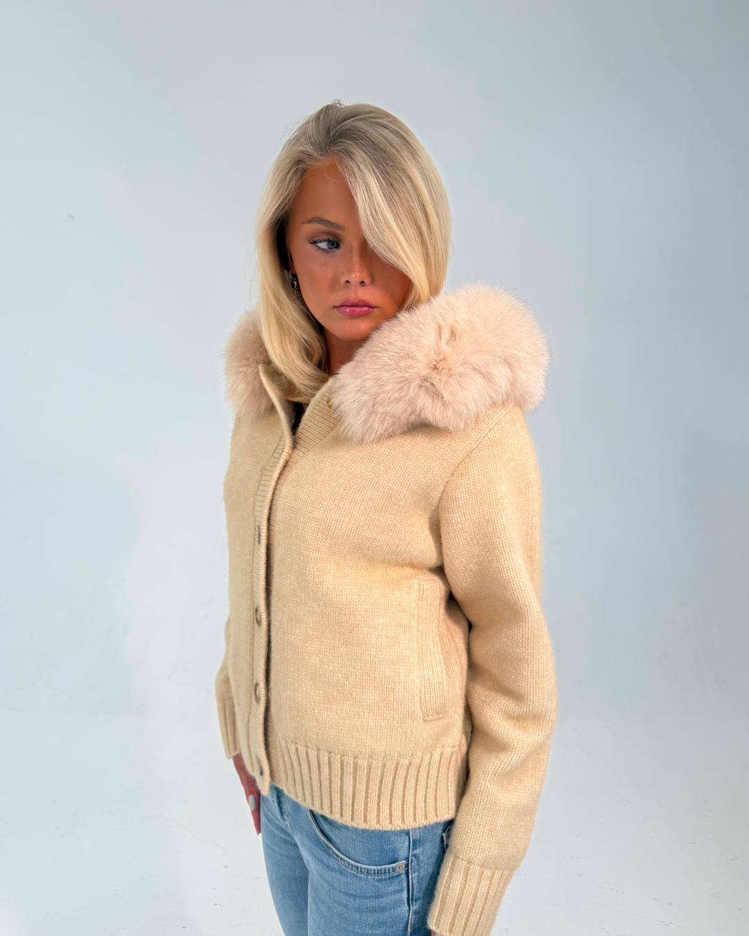 Cozy Chic Jacket - Beige
