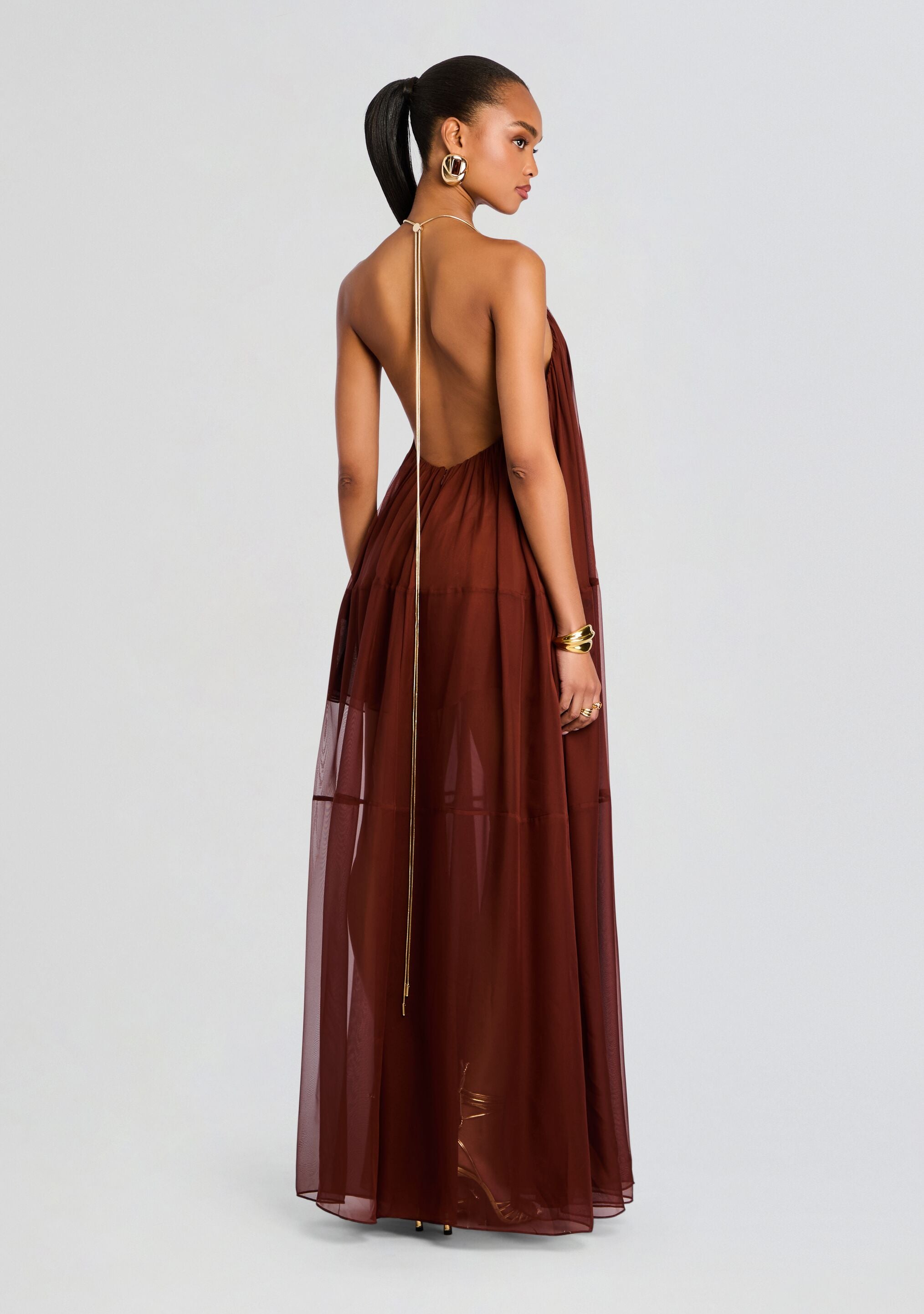 Anoush Chiffon Dress