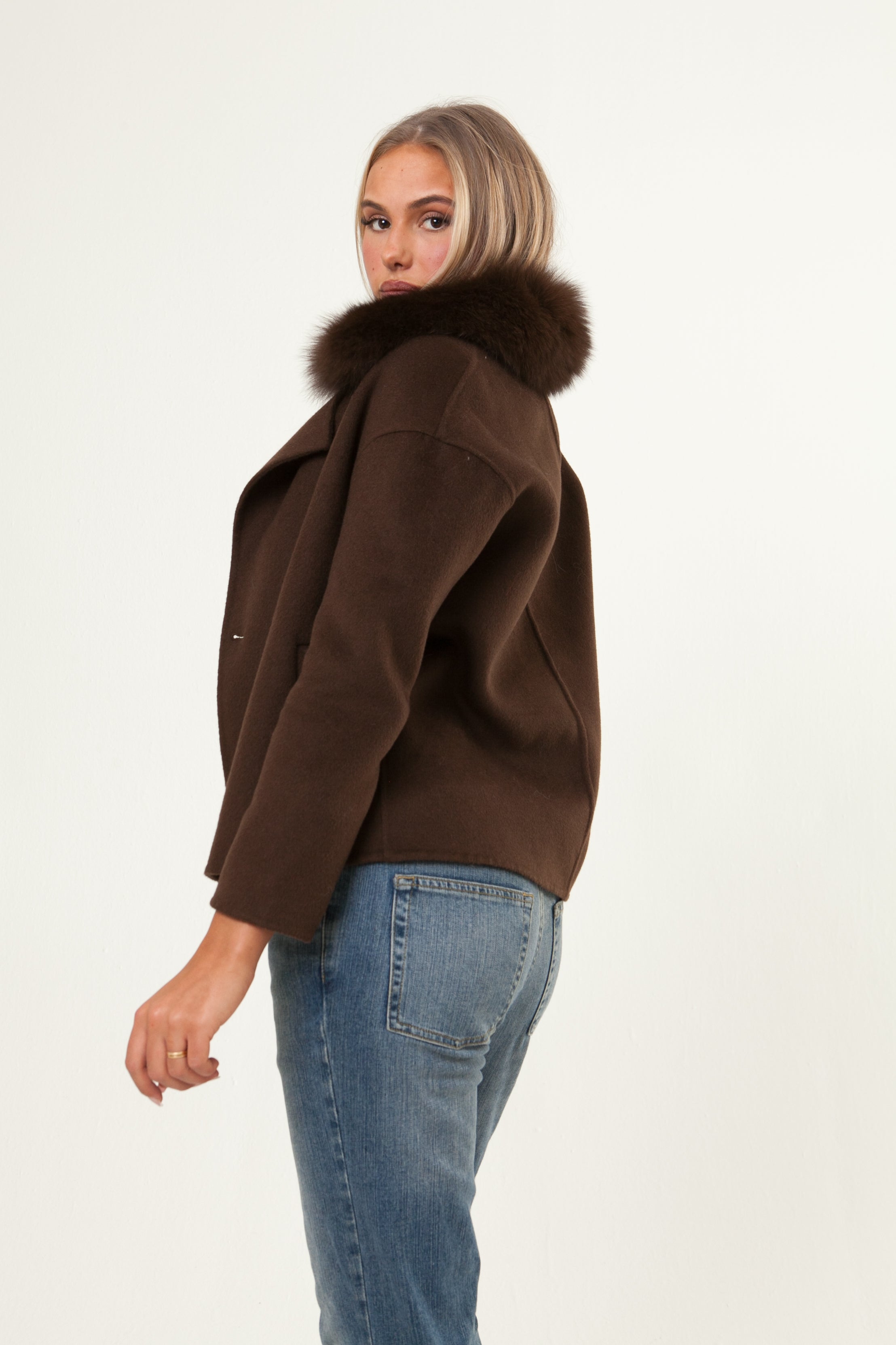 Double Button Coat - Anoush