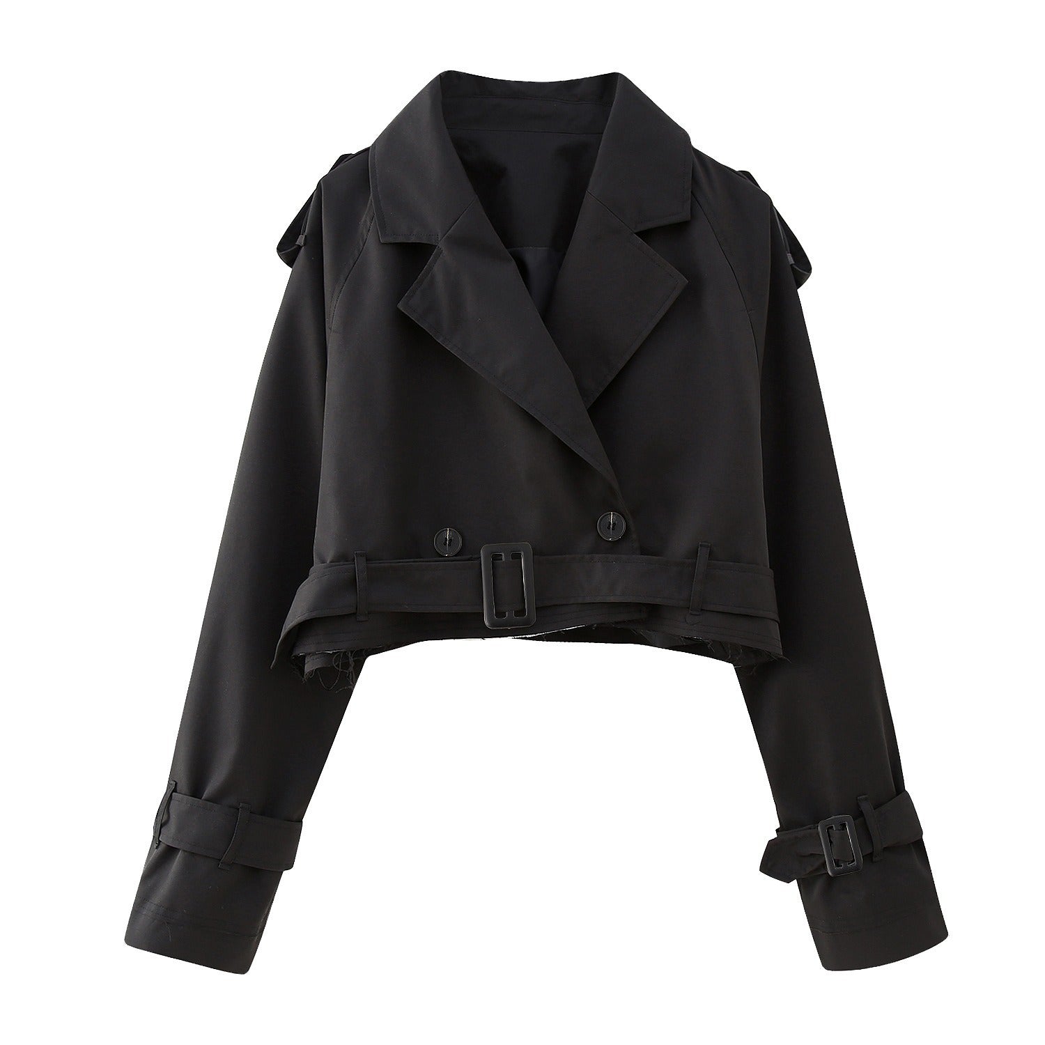 Eve | Cropped Trench Coat