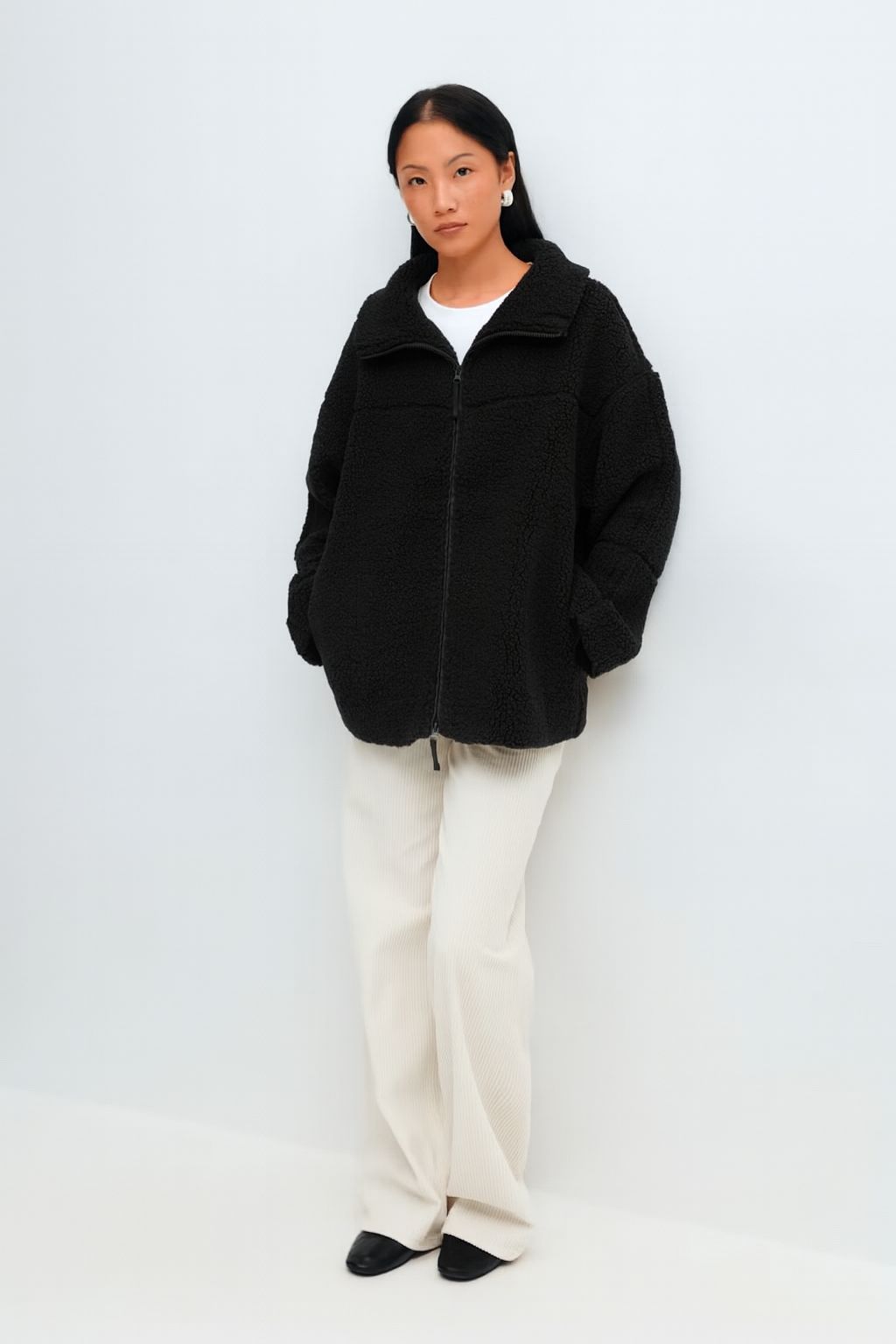 Oversized Teddy Jacket